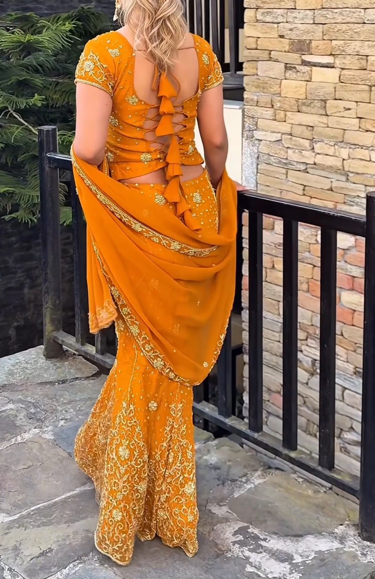 Customer wearing Sisters Collection