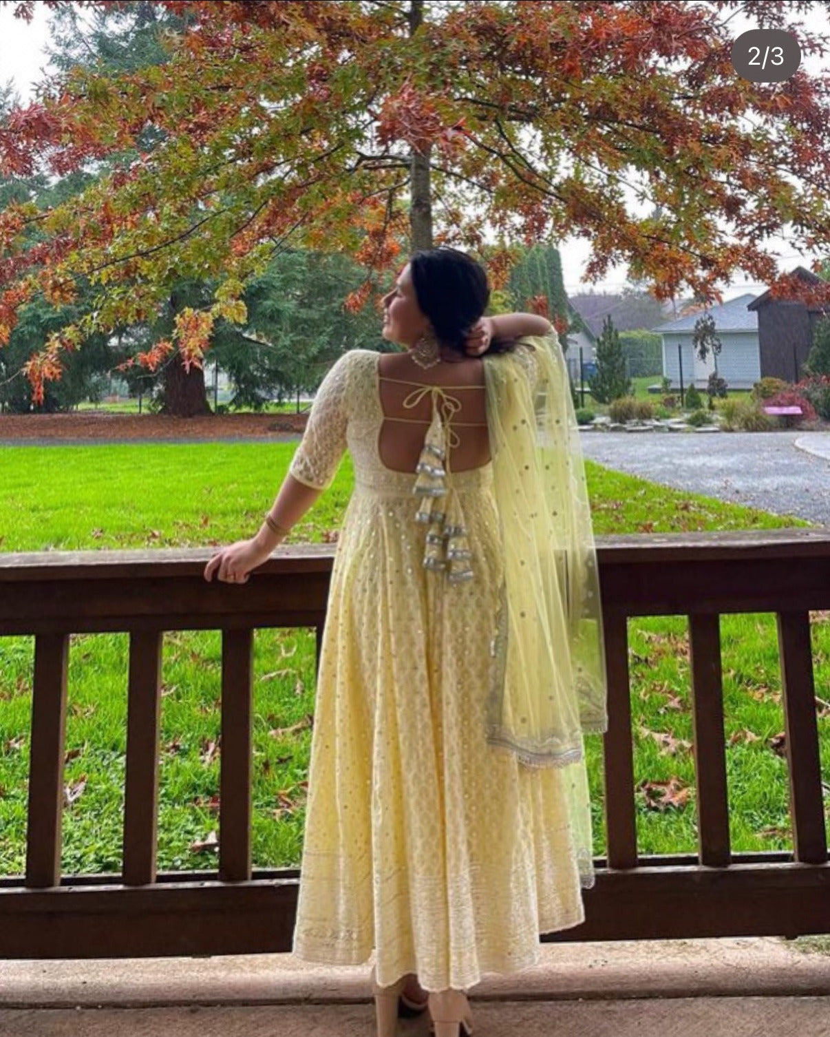Customer wearing Sisters Collection