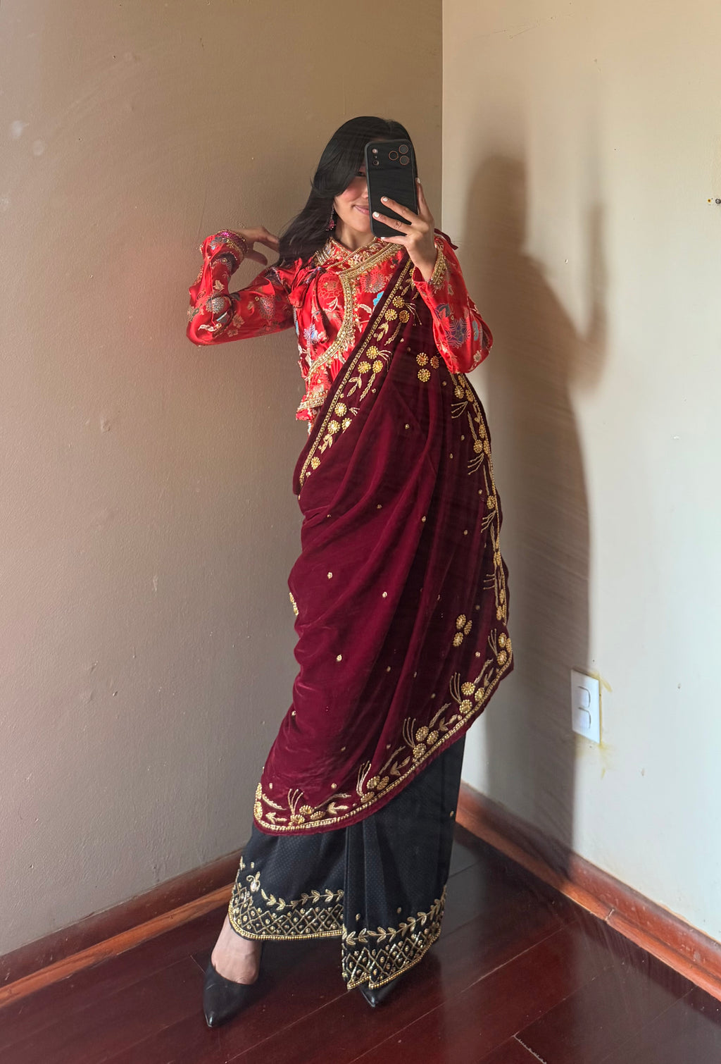 Traditional Gunau Choli