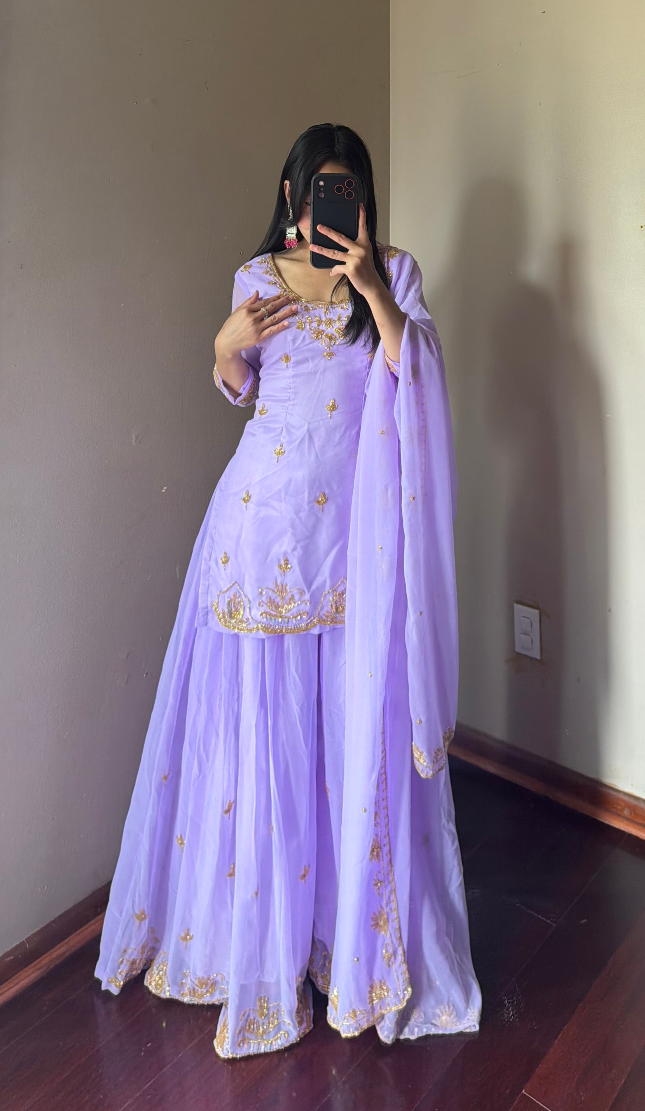 Heavy Handwork Kurta Suit