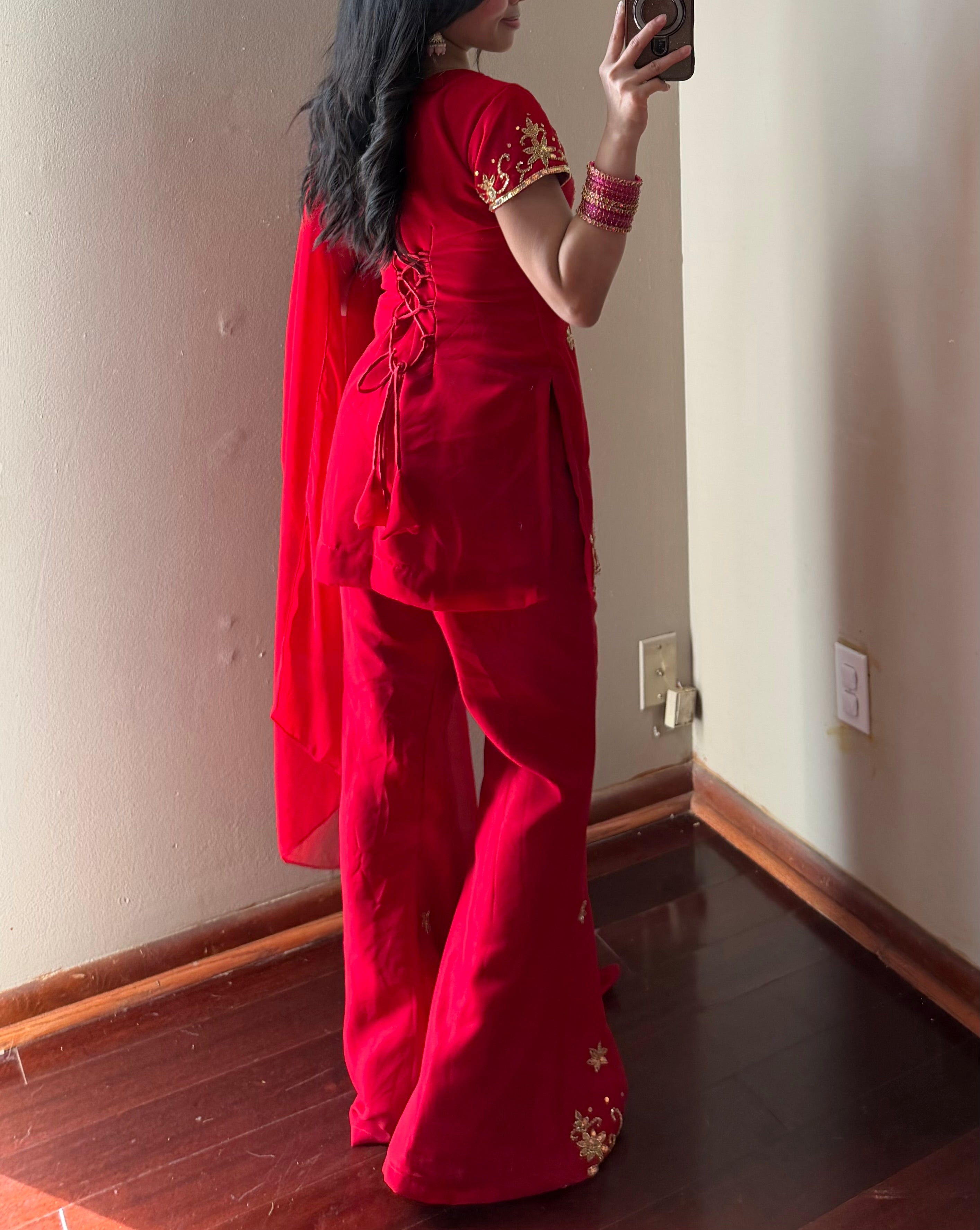 90s Handwork Kurta Set