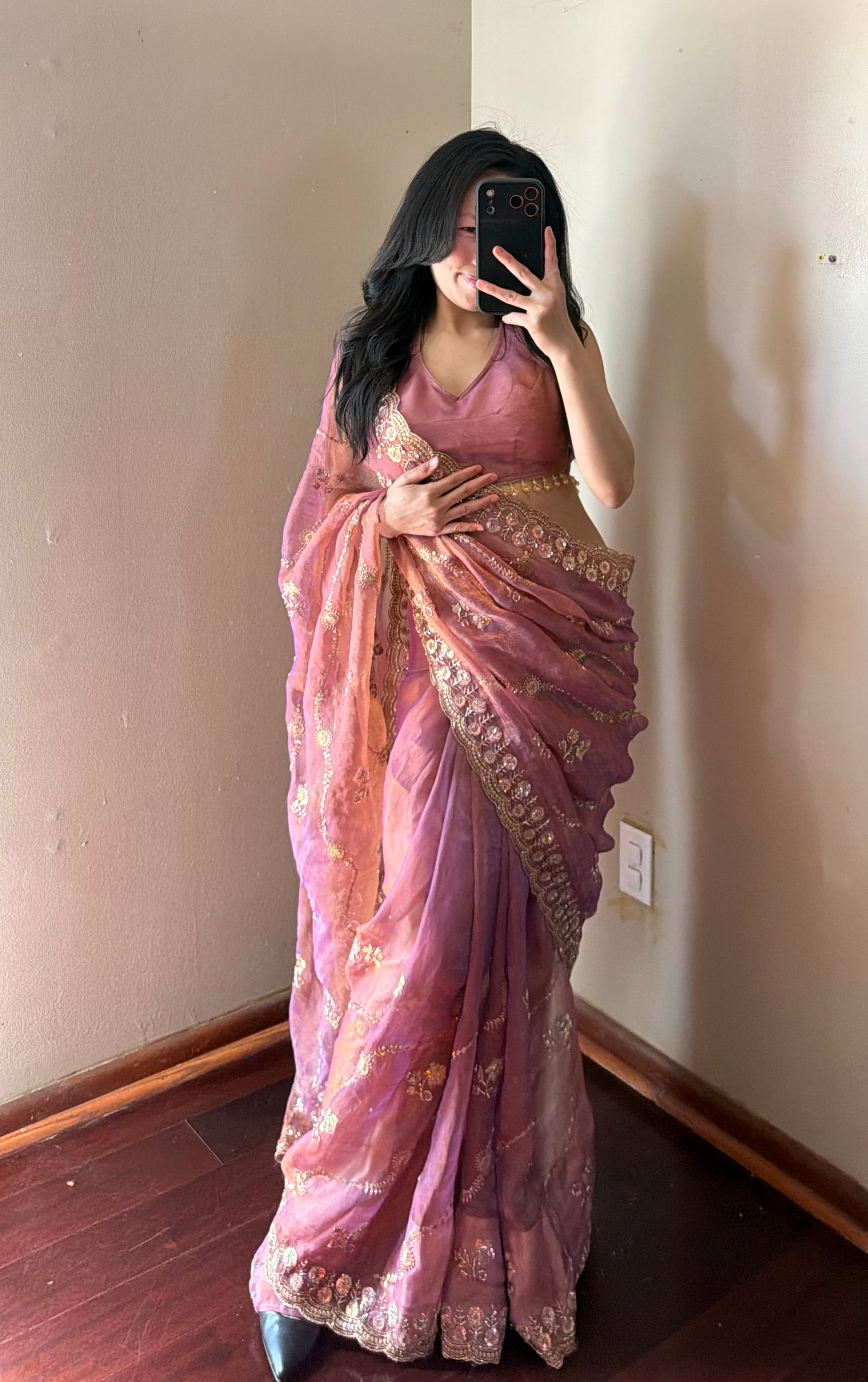 Fendy Silk Saree set