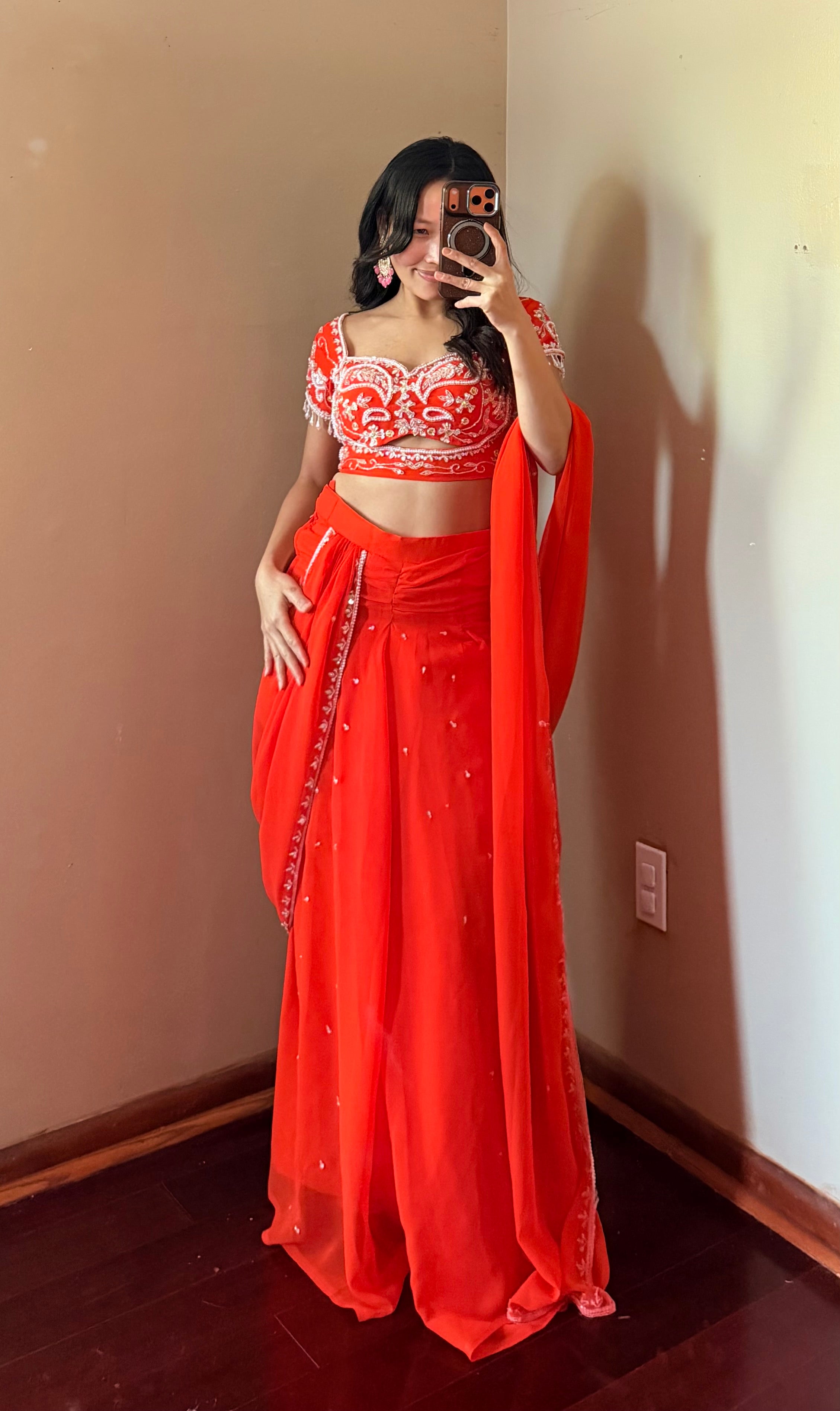Handwork Saree Set