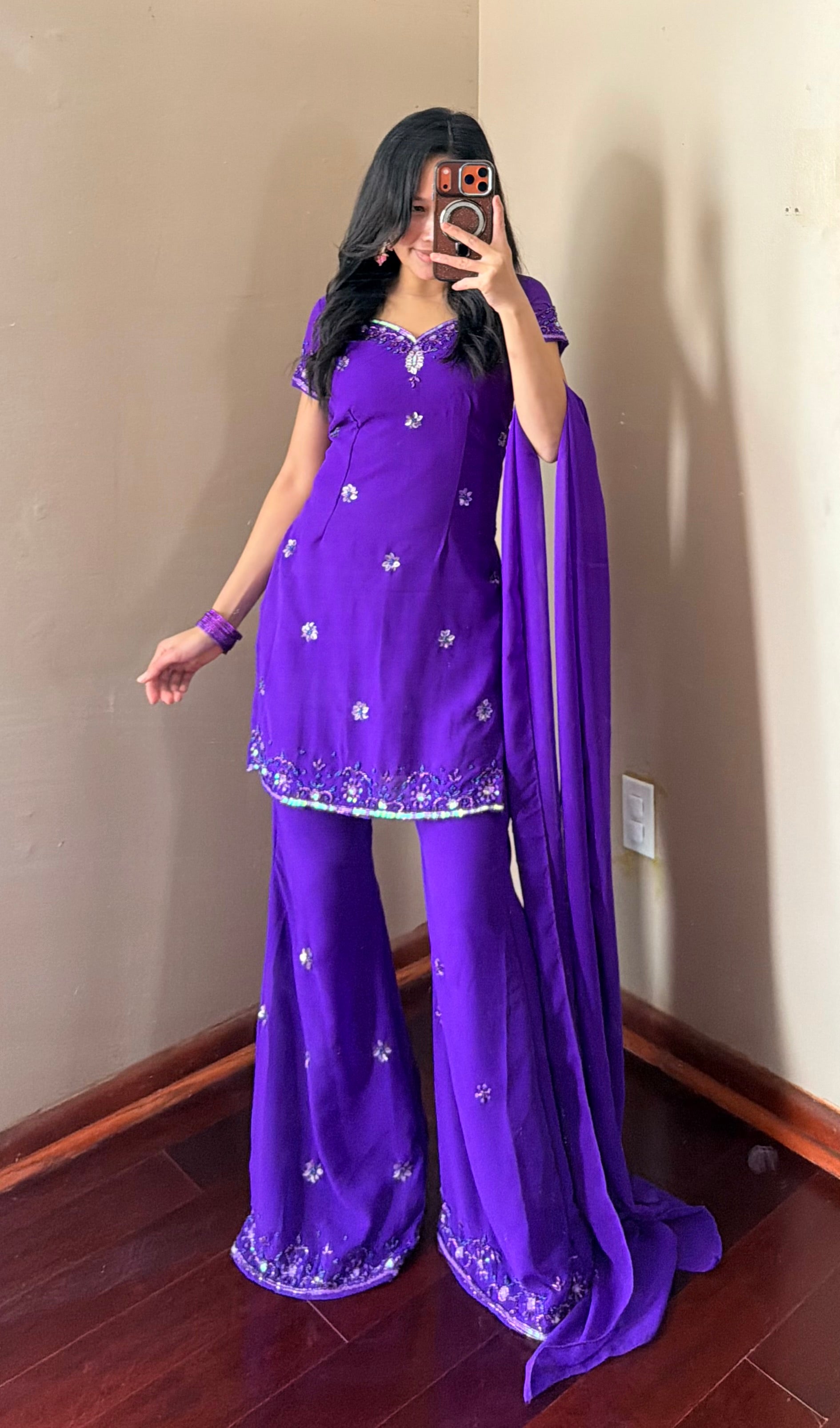 90s Handwork Kurta Set