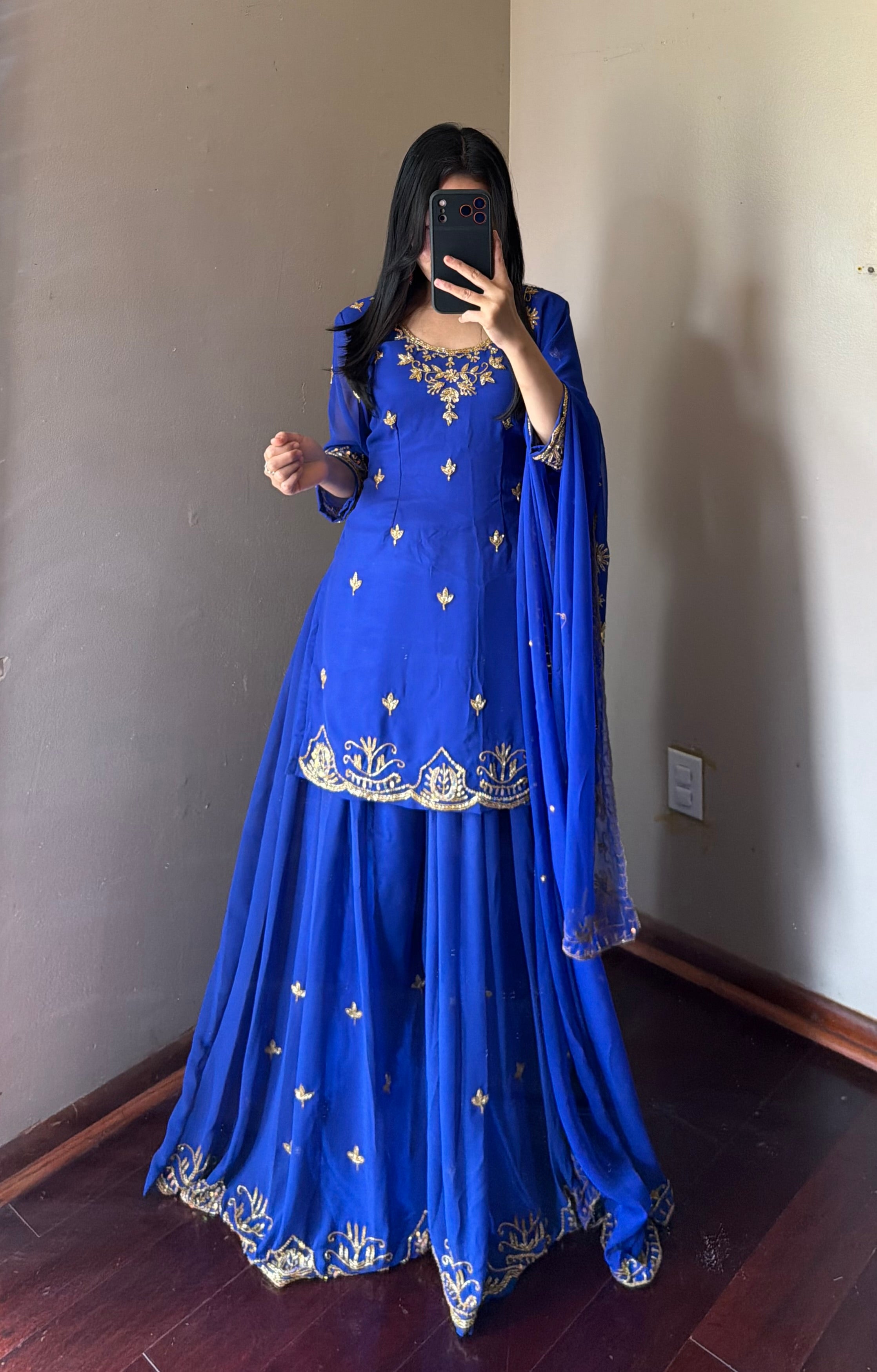 Heavy Handwork Kurta Set