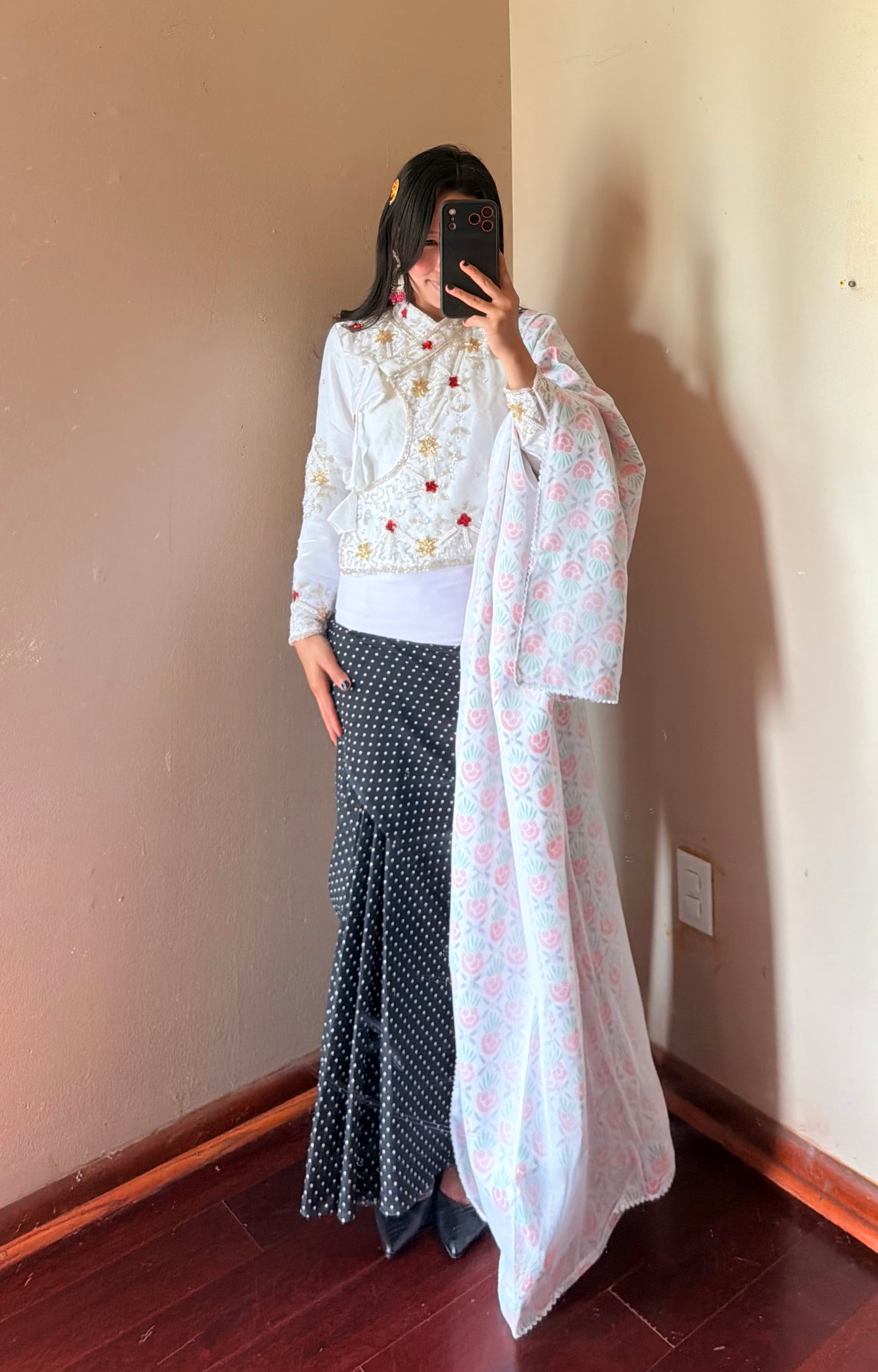 Traditional FariyaSaree Set