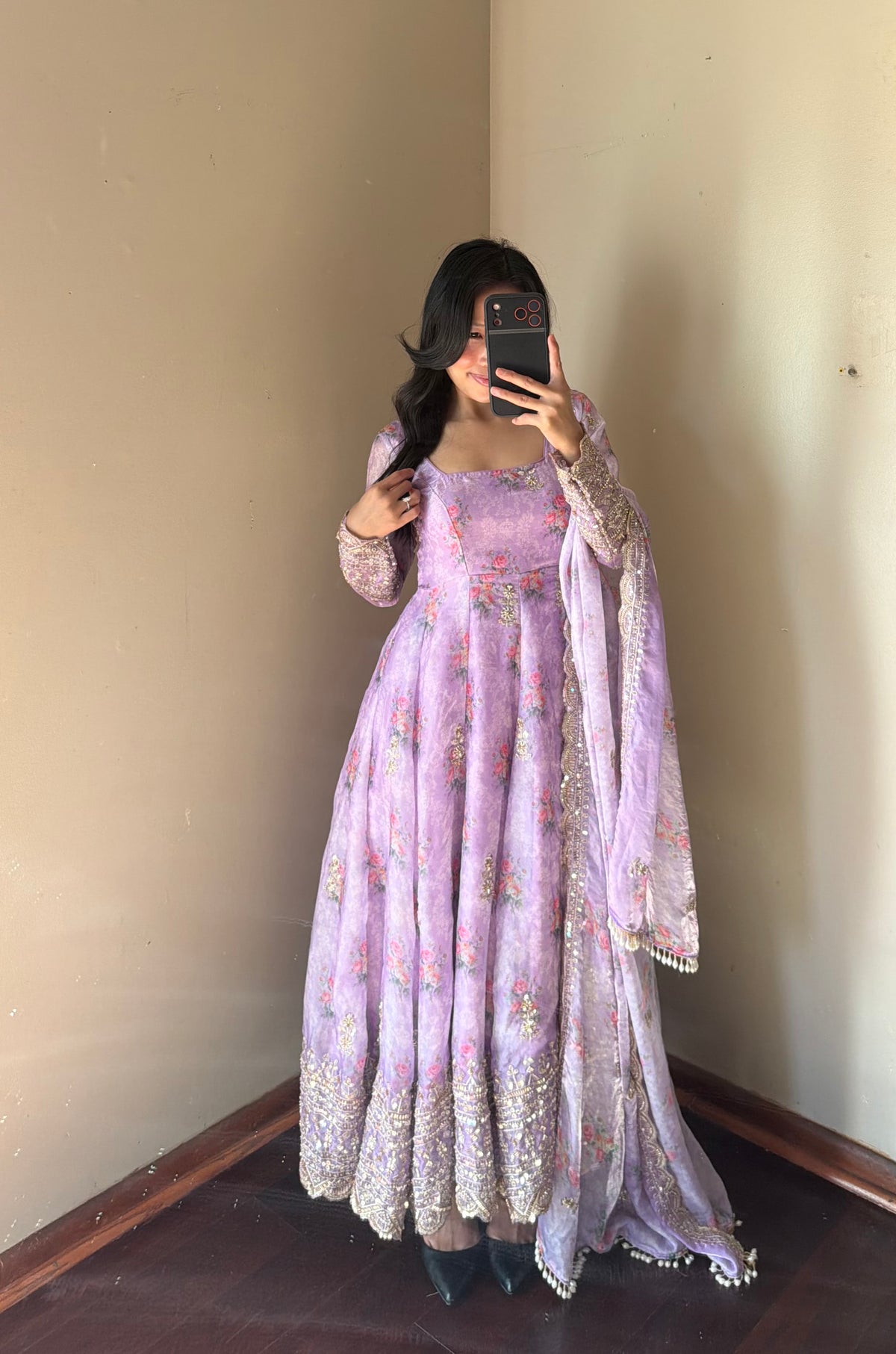 Heavy Embroidered Anarkali set