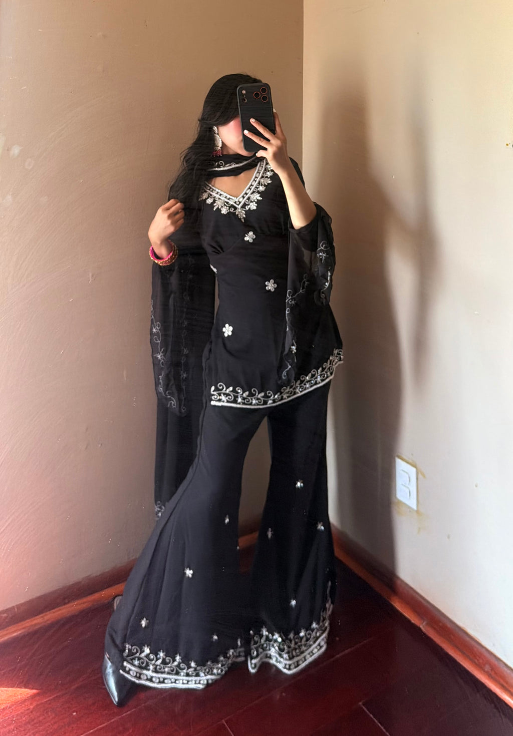 90s Handwork Kurta Suit