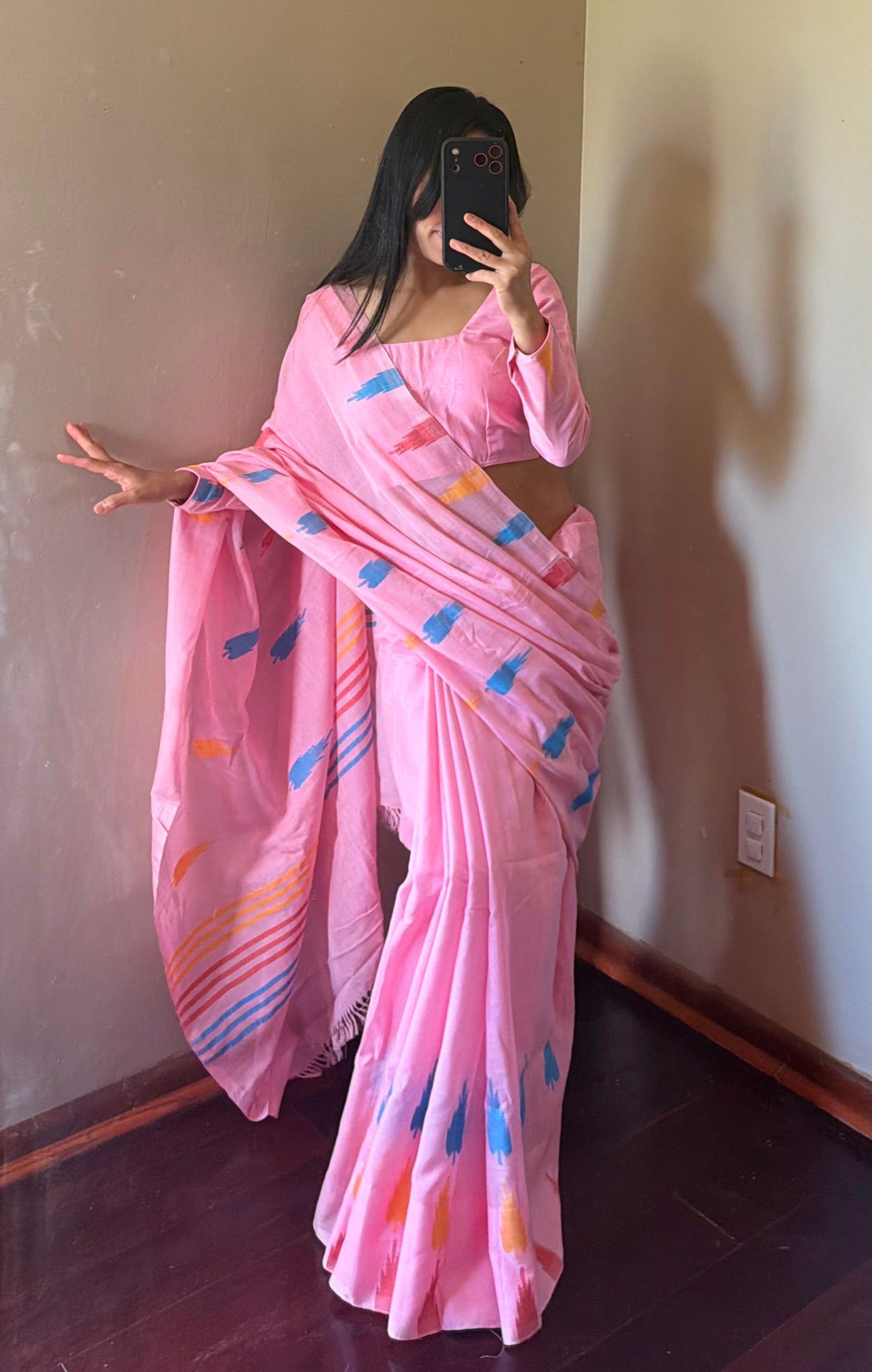 Pure Dhaka Saree set