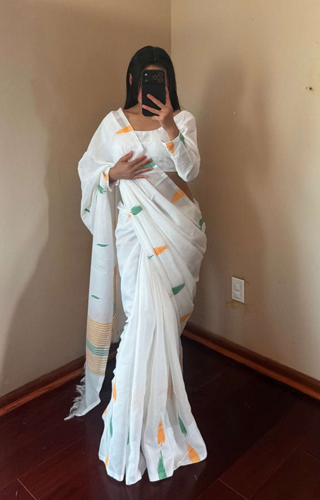 Pure Dhaka Saree set