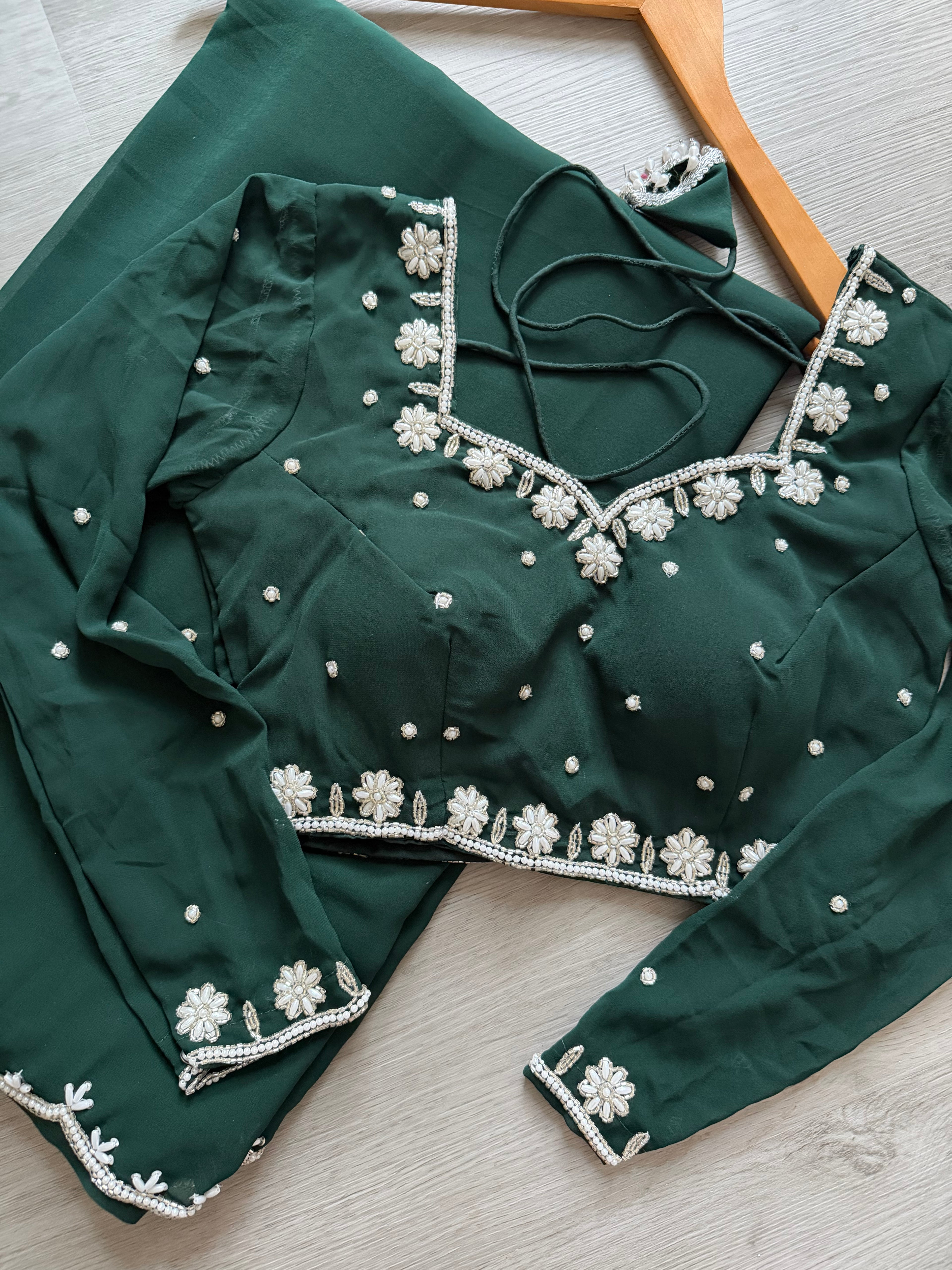Handwork Saree Set
