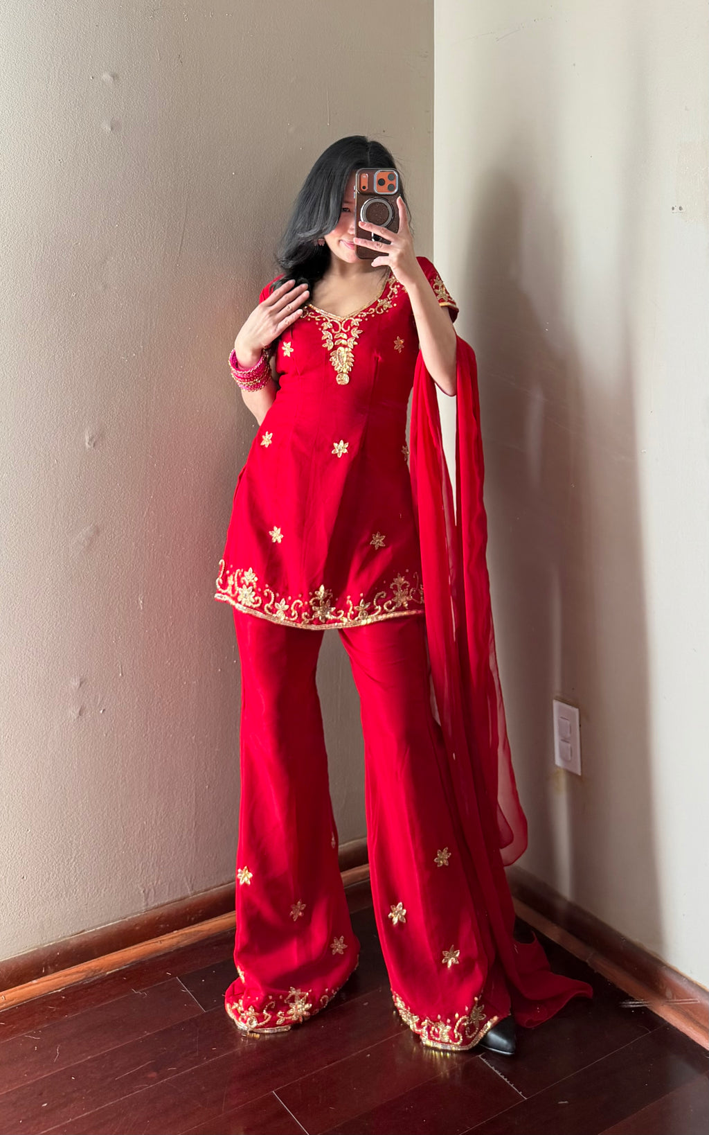 90s Handwork Kurta Set