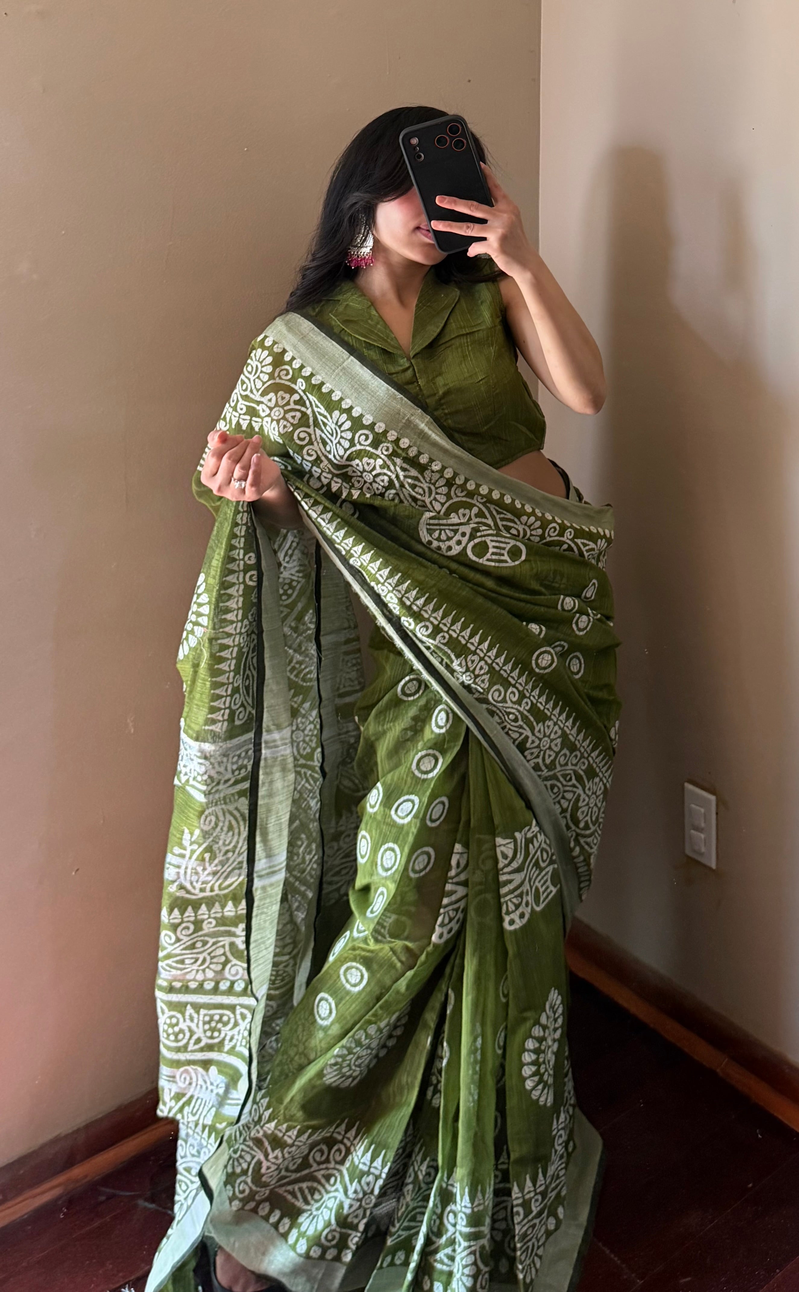 Cotton Saree set