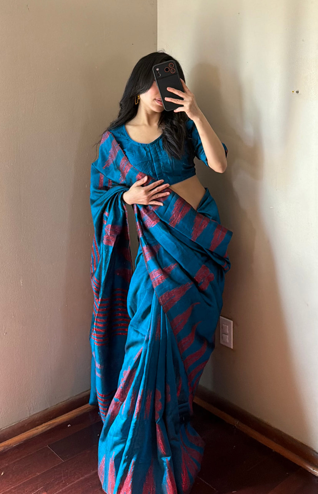 Pure Dhaka Saree set