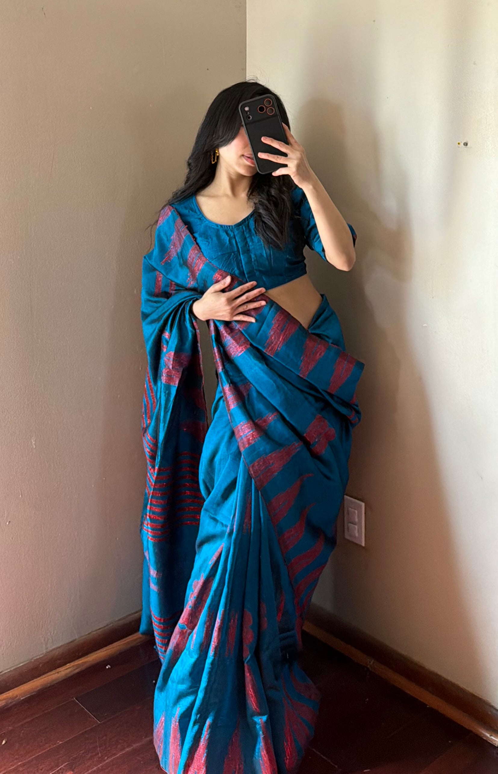 Pure Dhaka Saree set