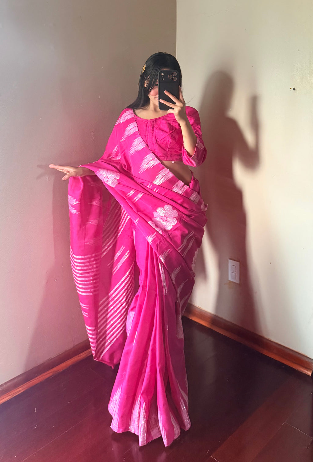 Pure Dhaka Saree set