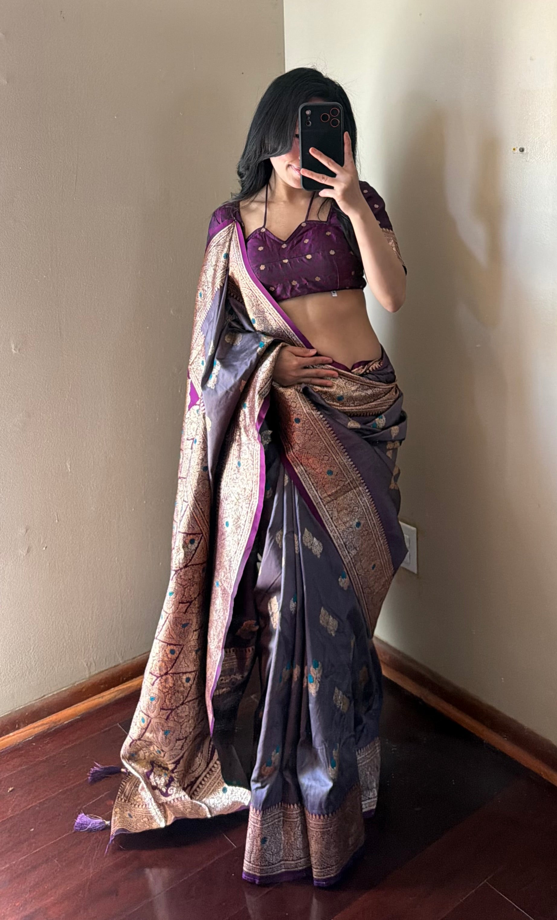 Dola silk Saree Set