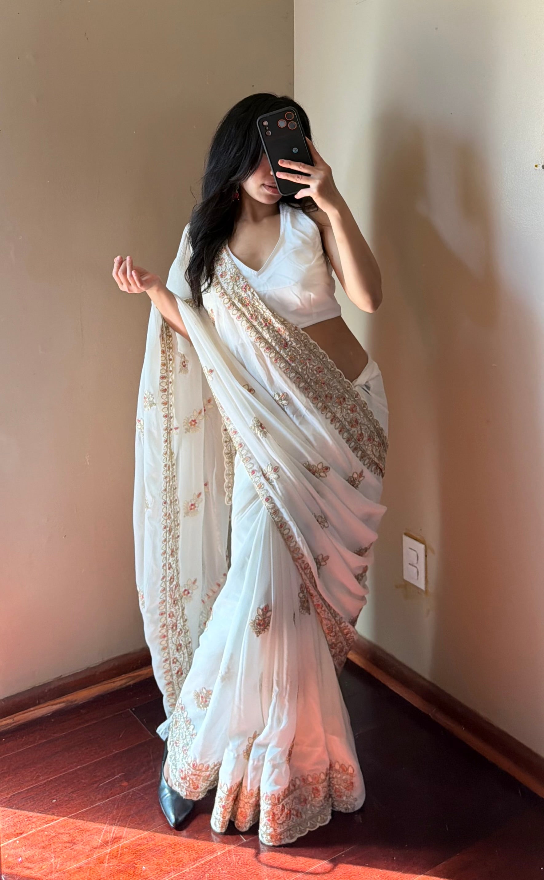 Chiffon Saree set