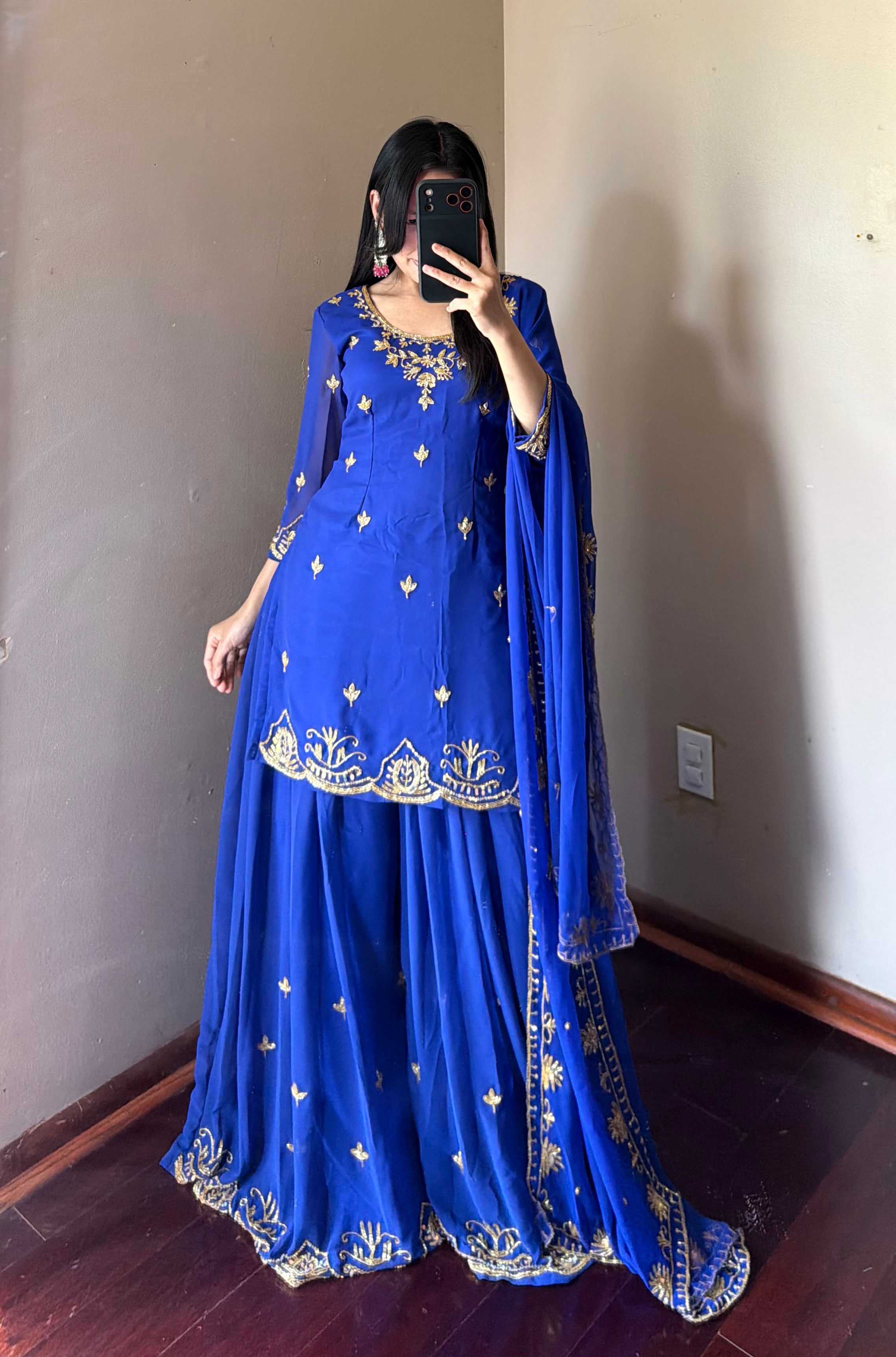 Heavy Handwork Kurta Set