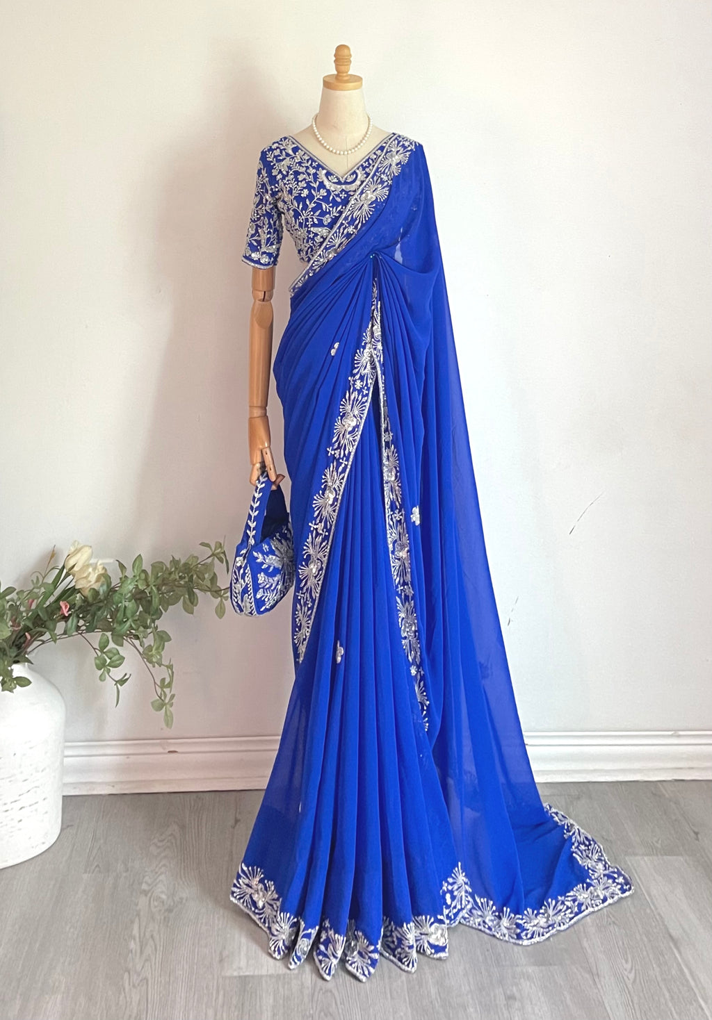 Heavy Handwork Saree Ser image 1