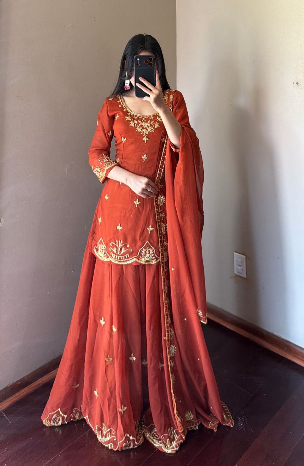 Heavy Handwork Kurta suit
