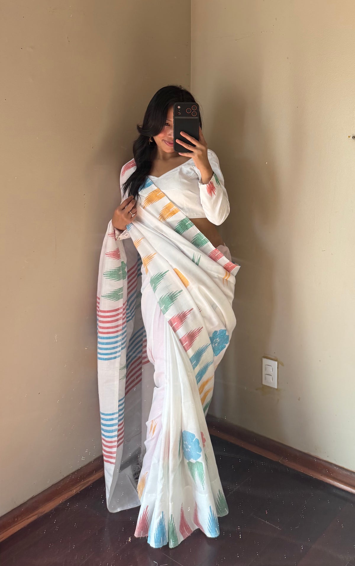 Pure Dhaka Saree Set