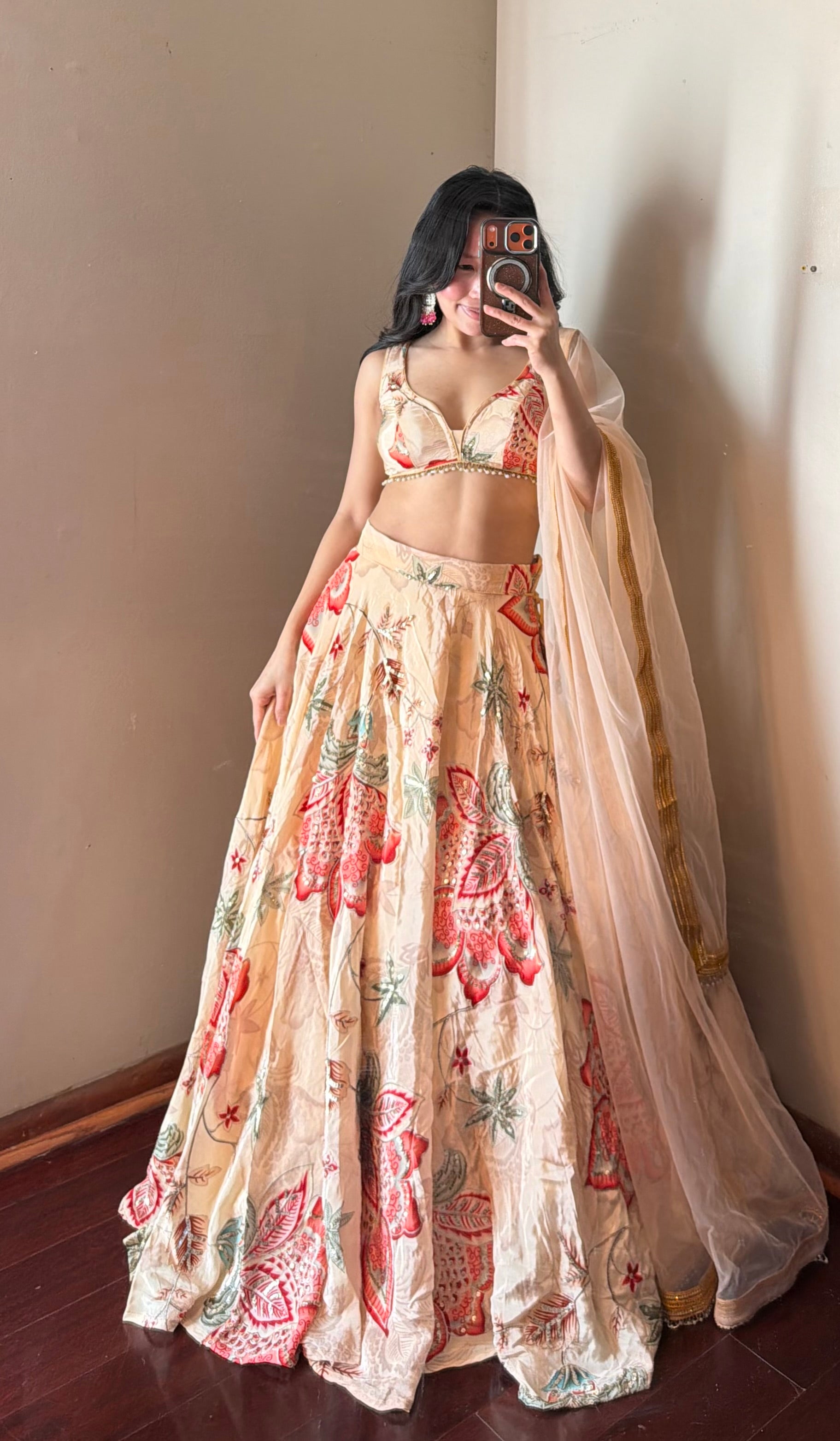 Floral Lehenga