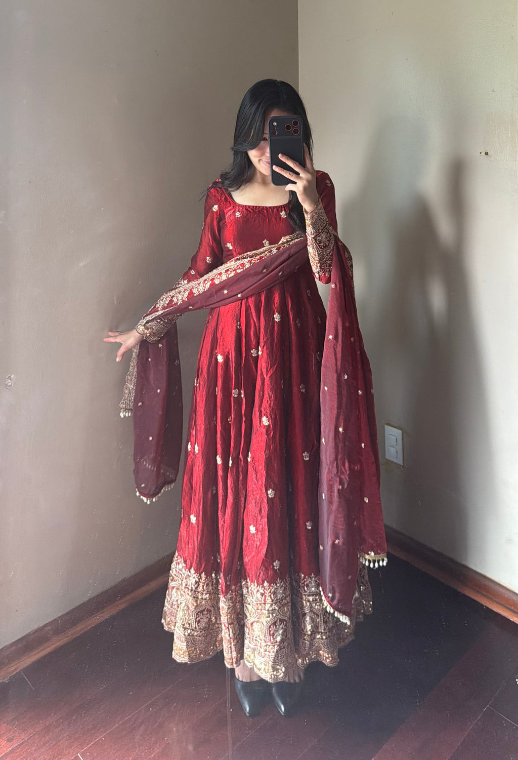 Fendi Anarkali set