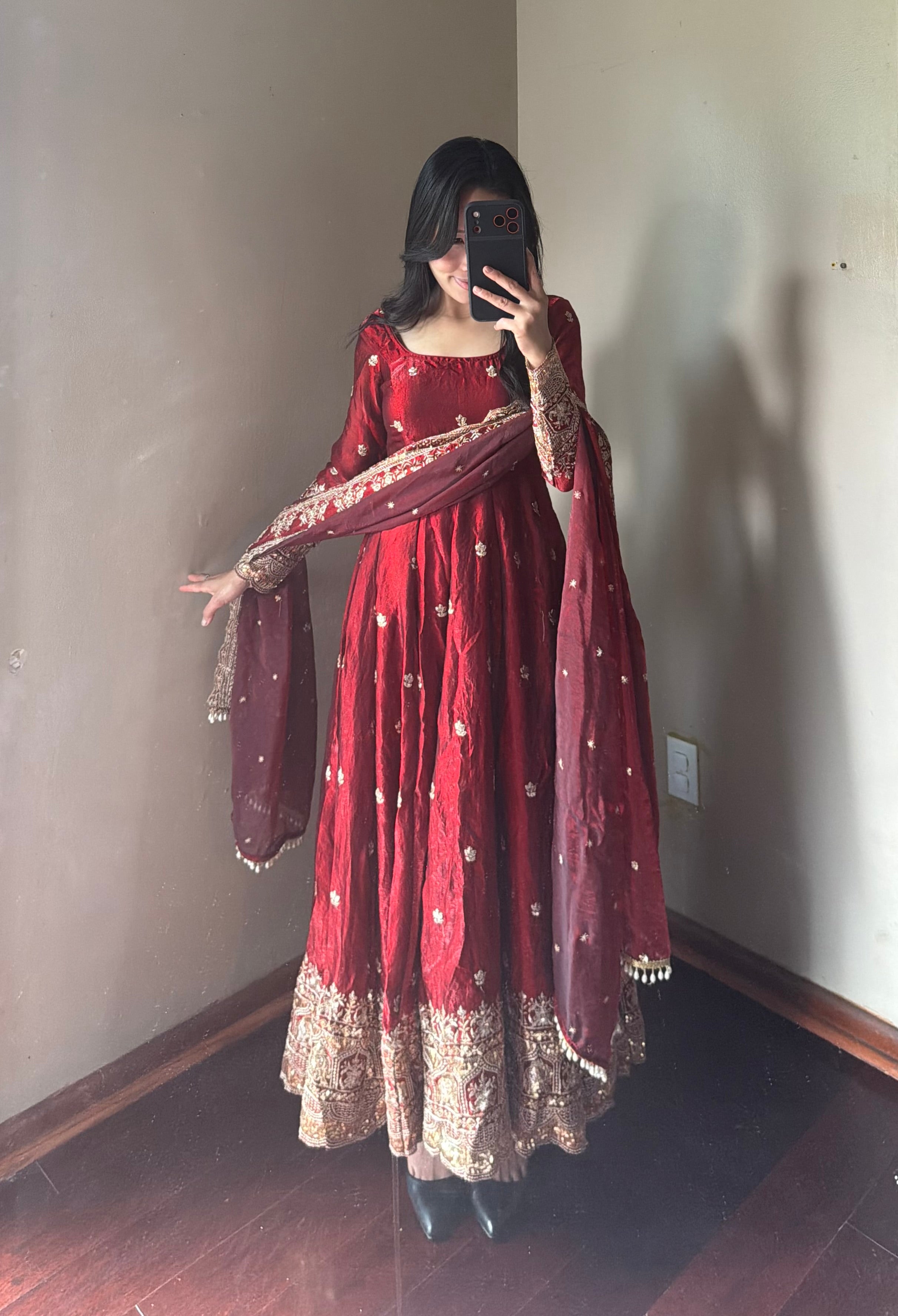 Fendi Anarkali set