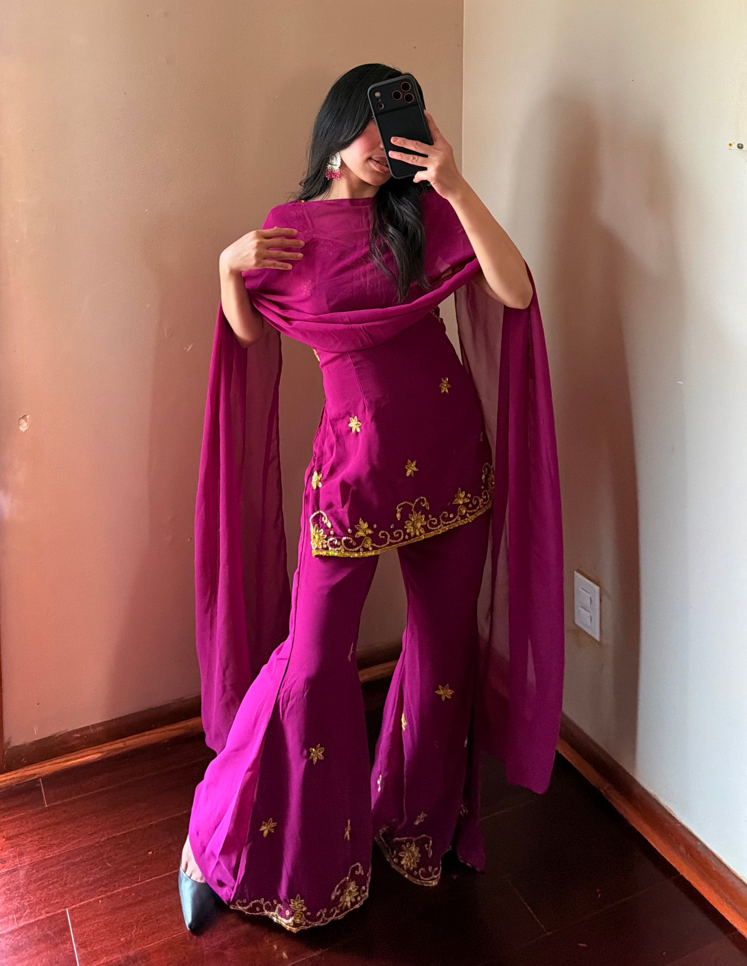 90s Handwork Kurta Set