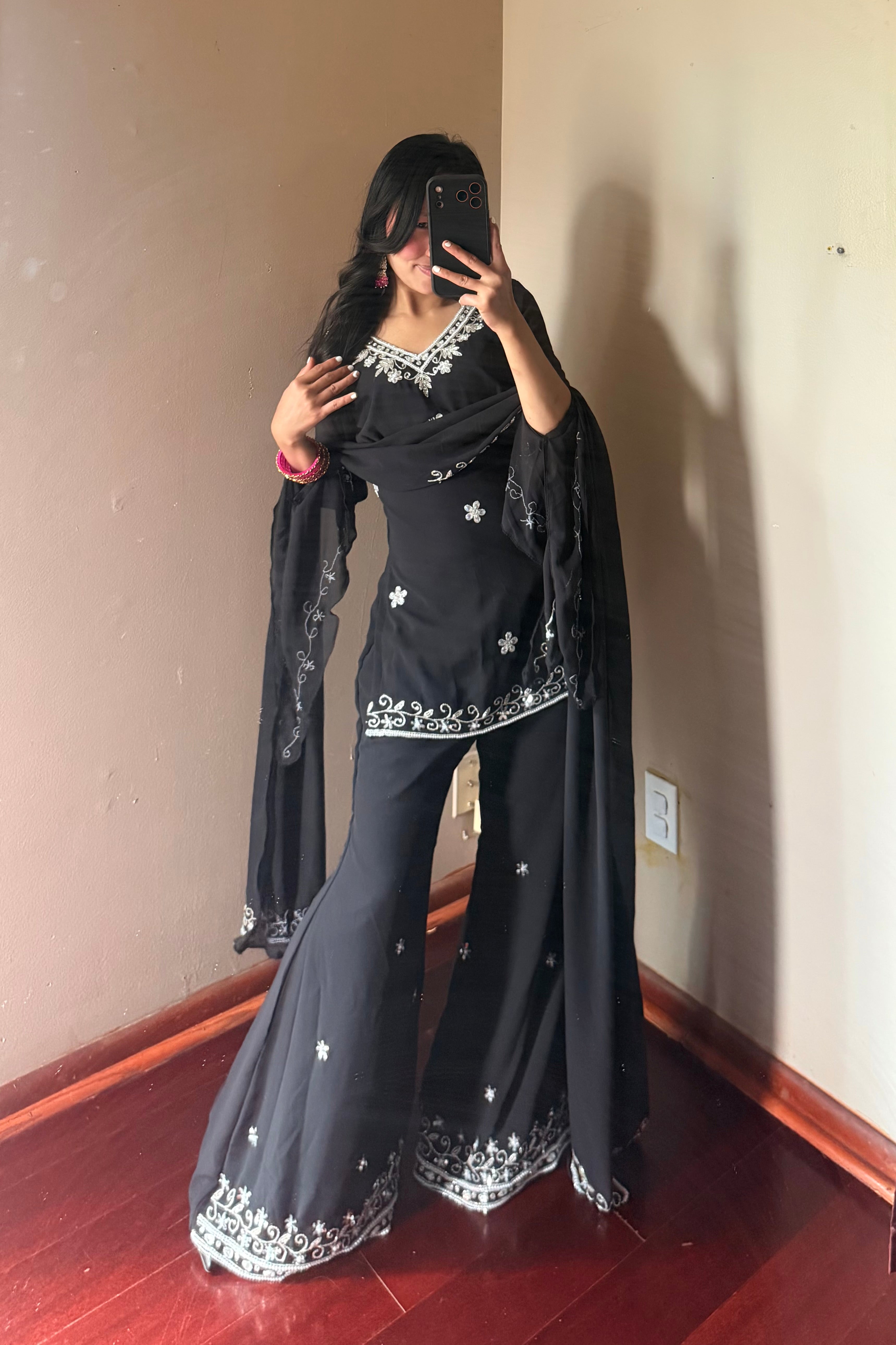 90s Handwork Kurta Suit