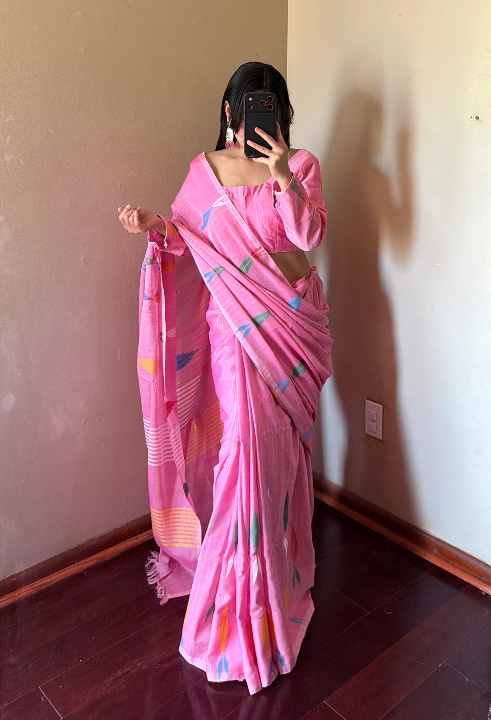 Pure Dhaka Saree set