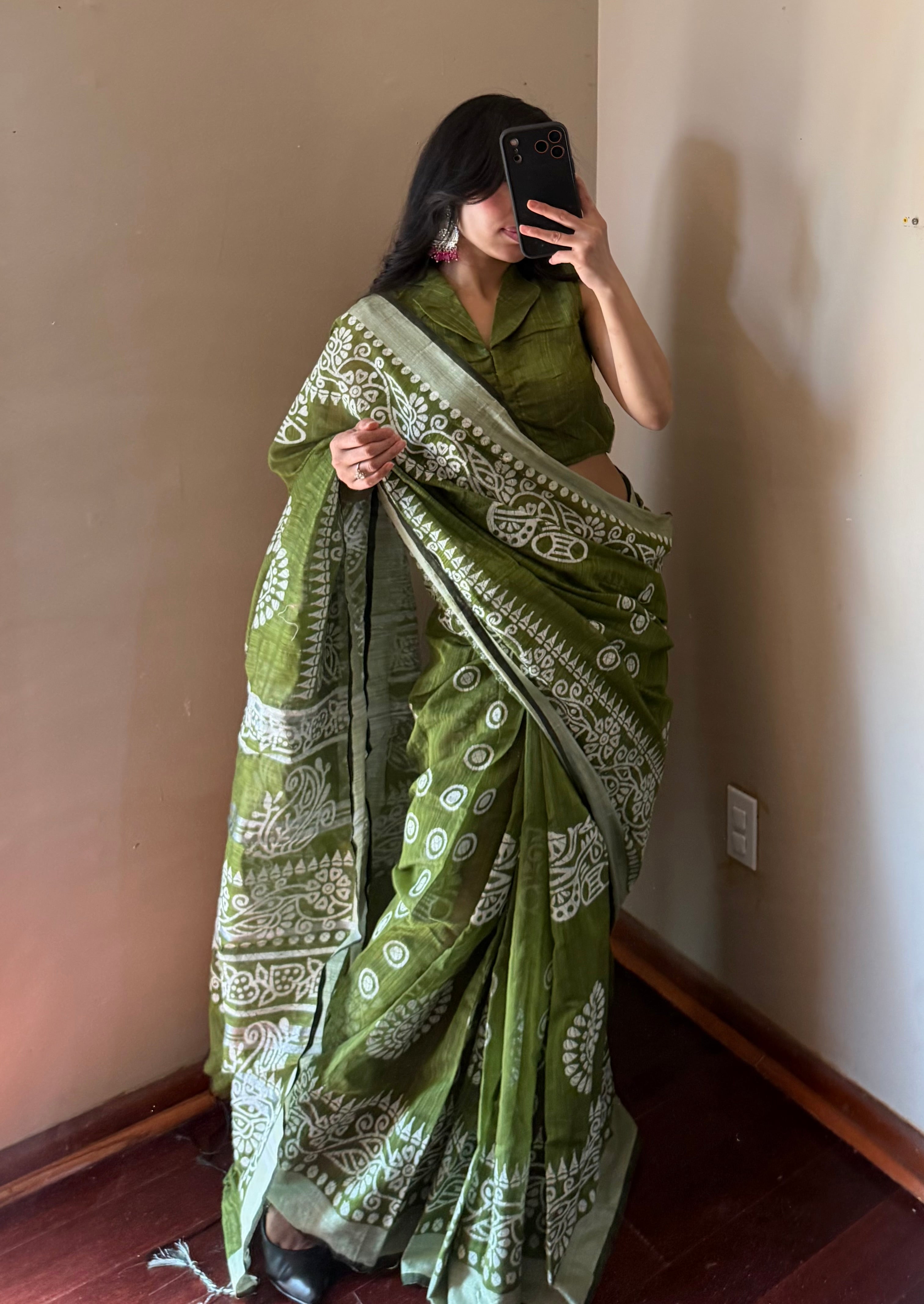Cotton Saree set