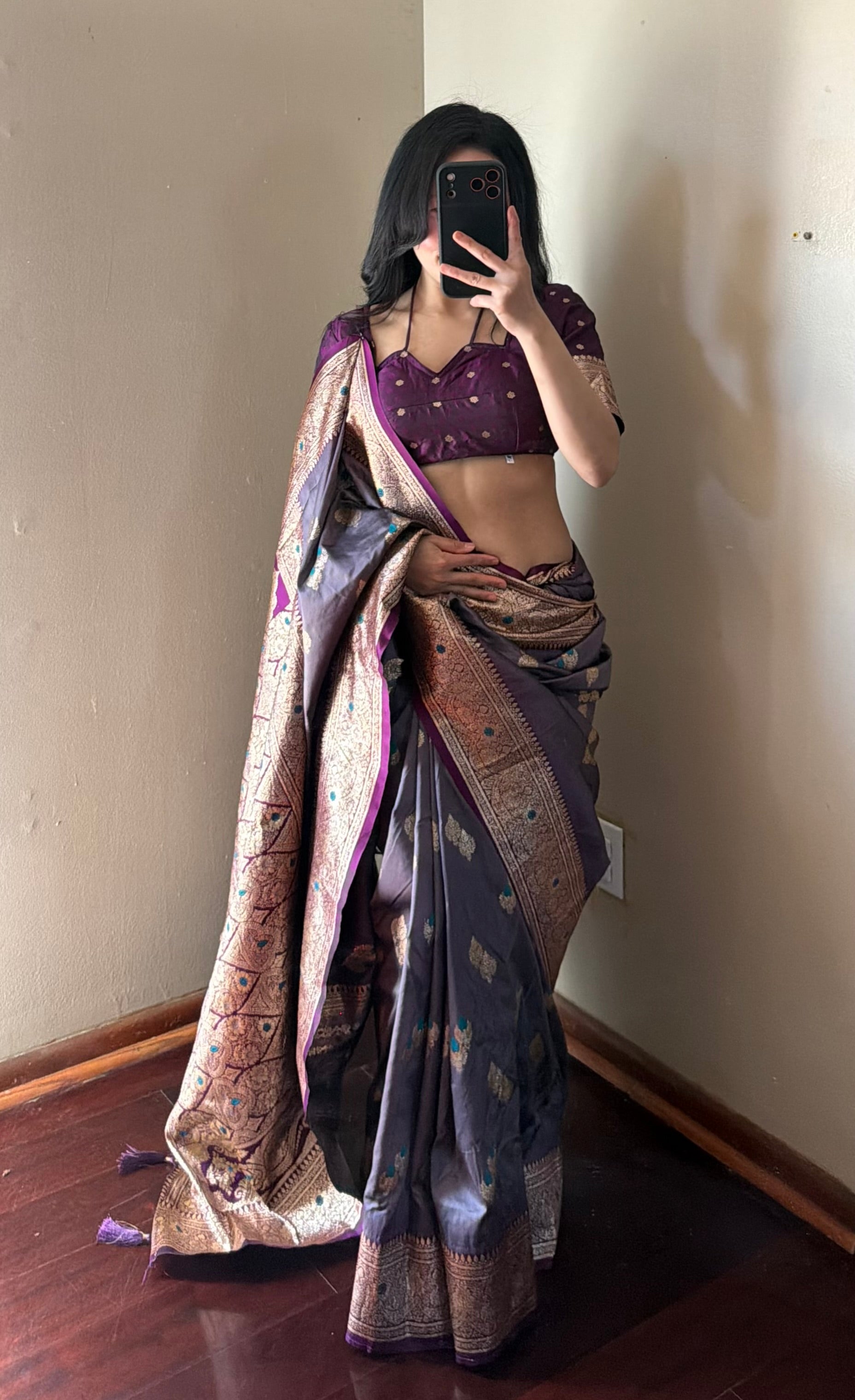 Dola silk Saree Set