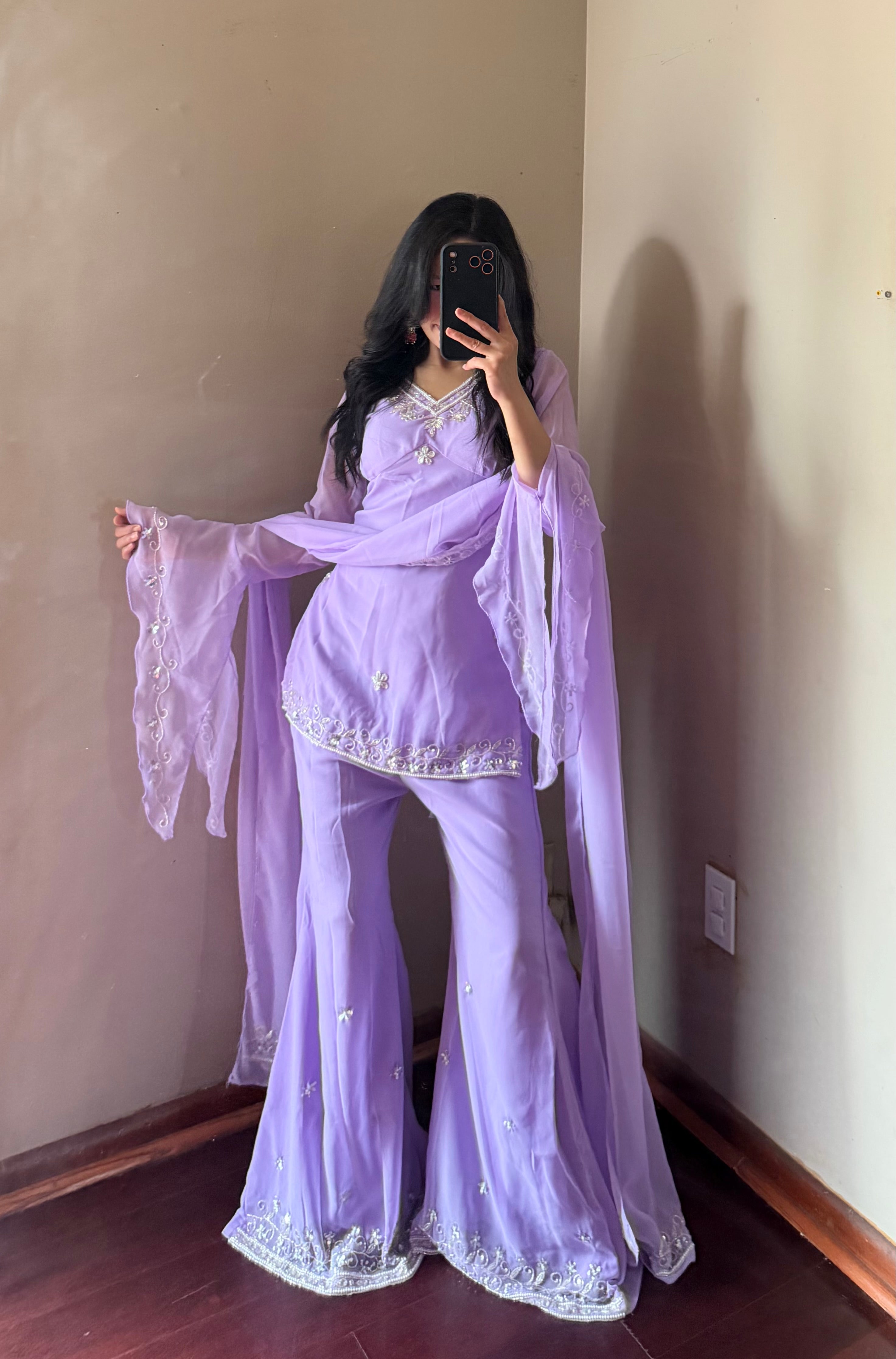 90s Handwork Kurta Suit
