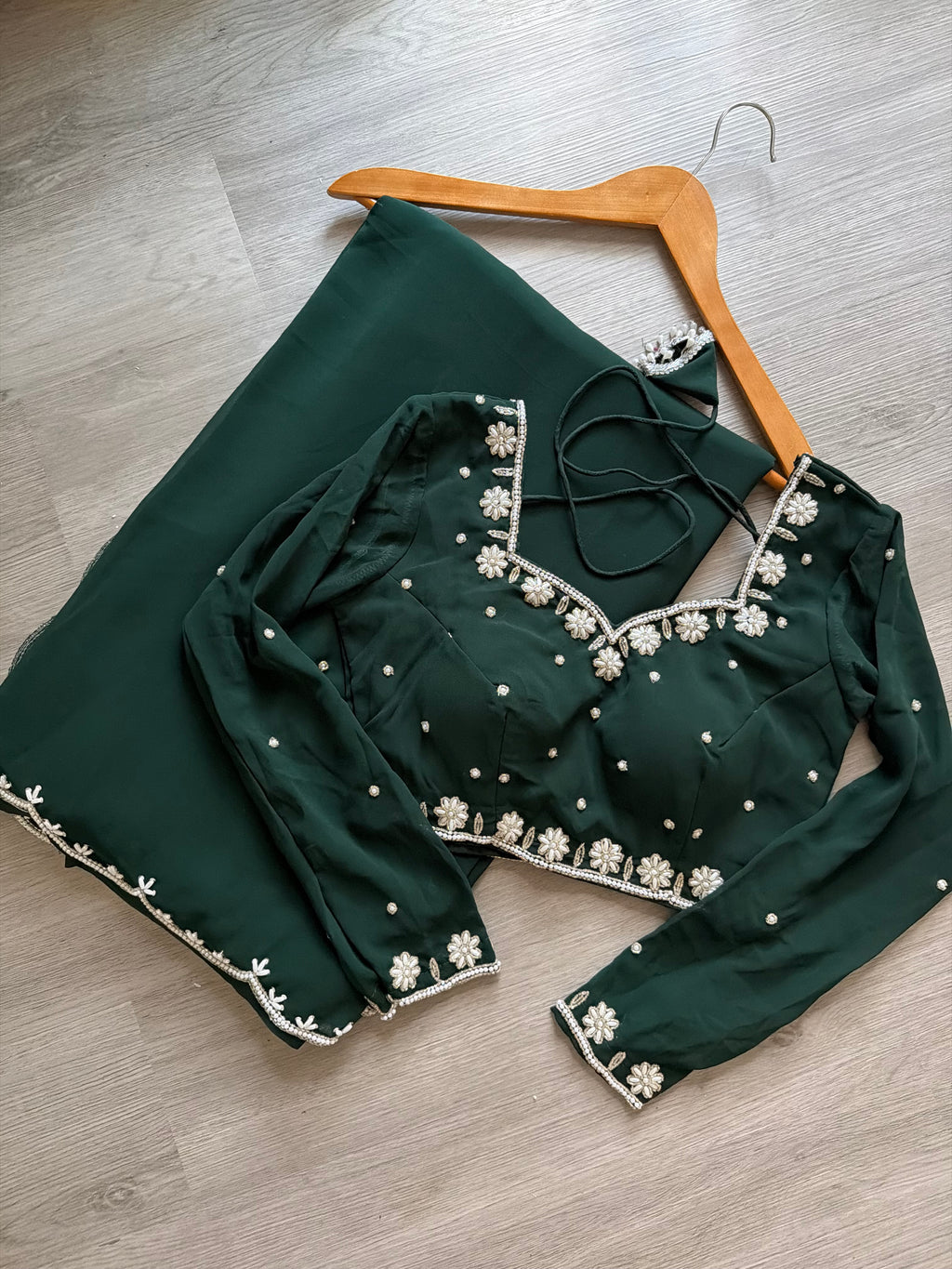 Handwork Saree Set