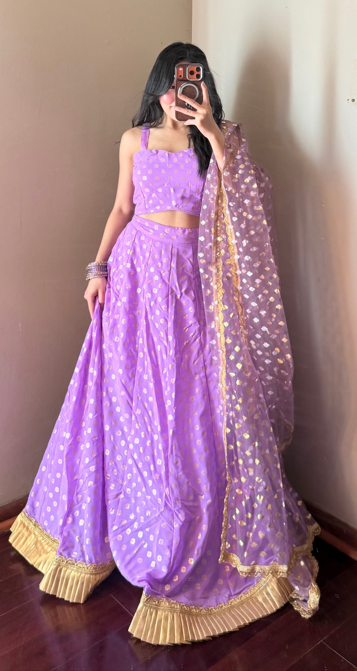 Light Purple Lehenga Set
