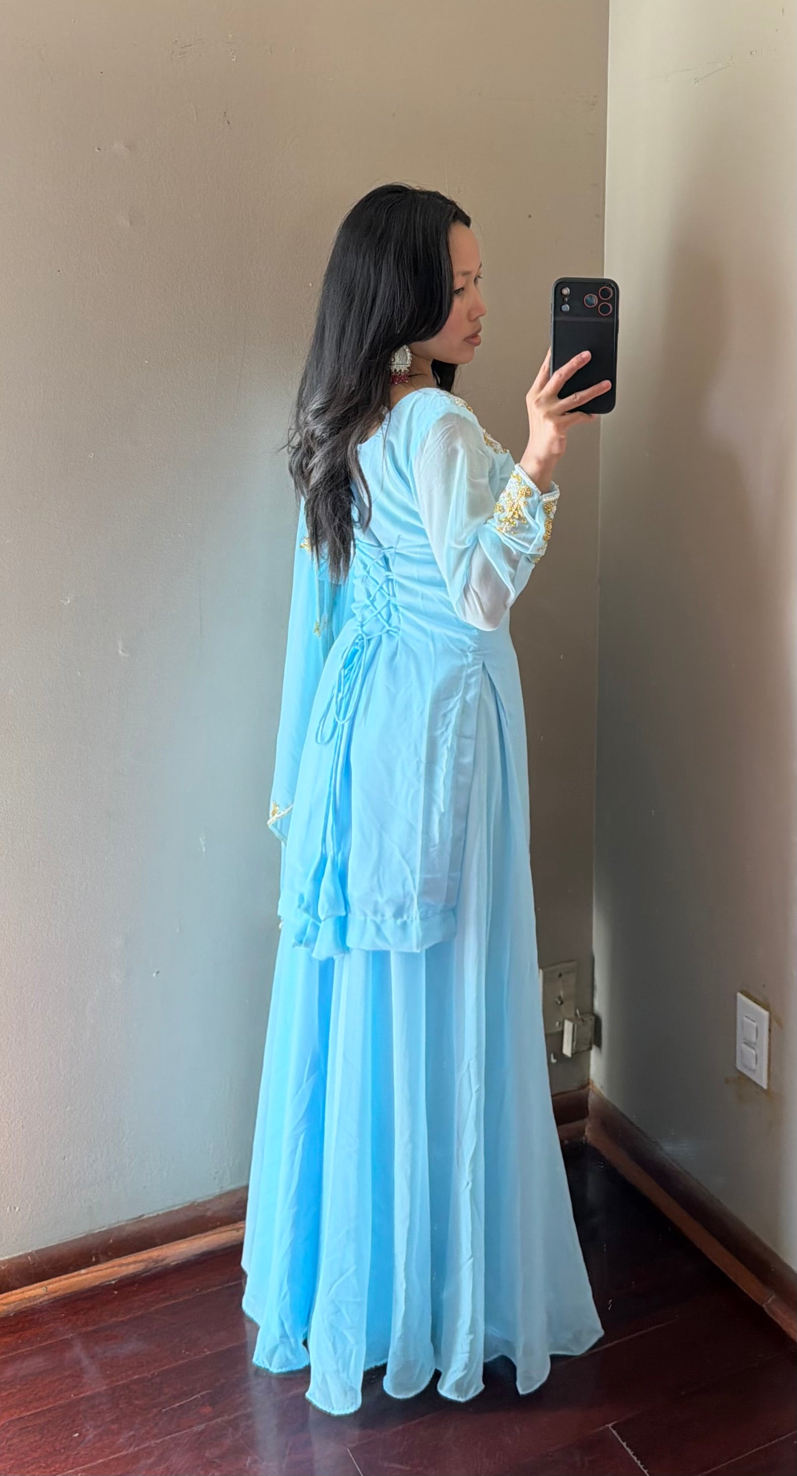 Handwork Sarara kurta Set