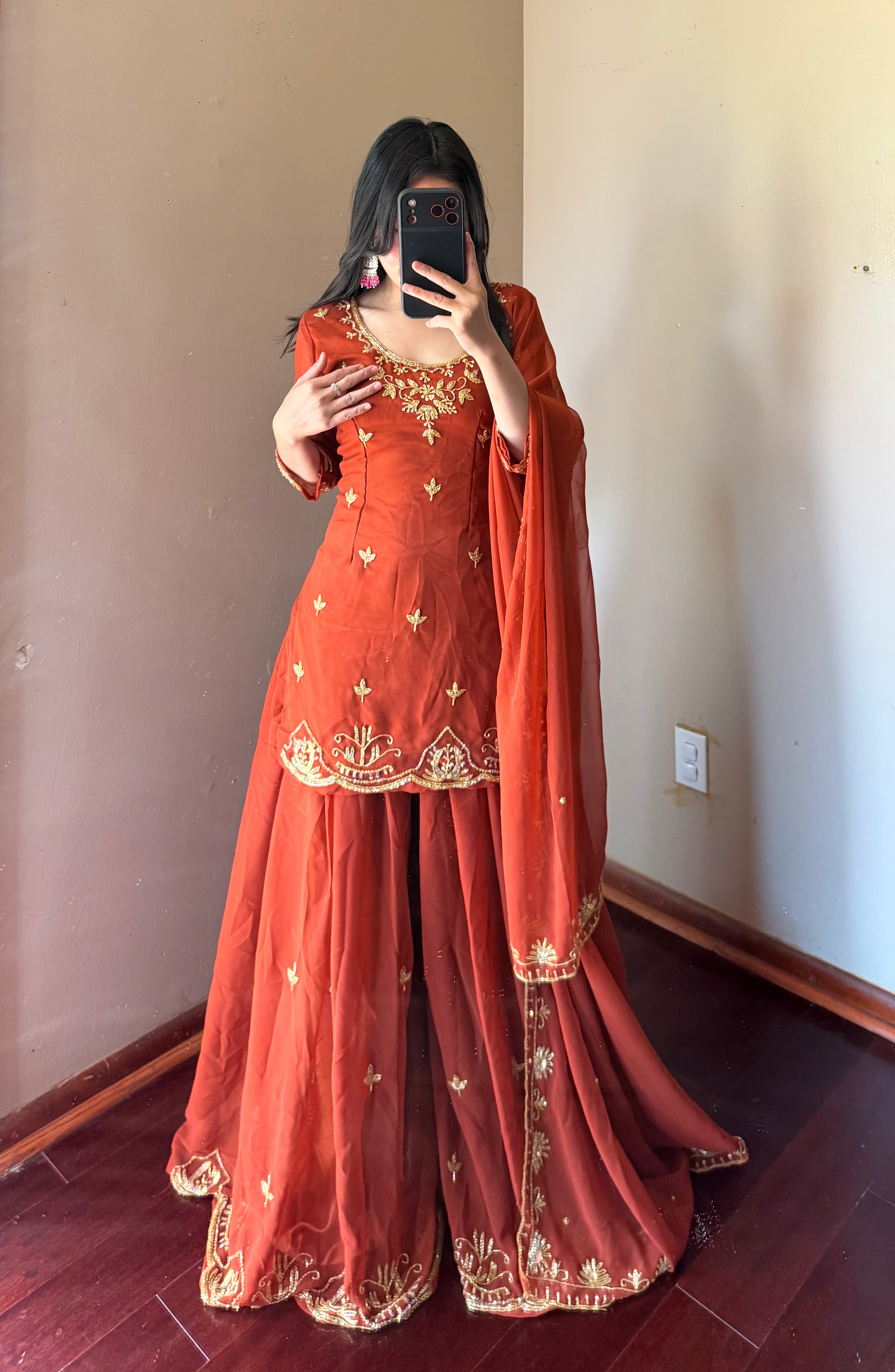 Heavy Handwork Kurta suit