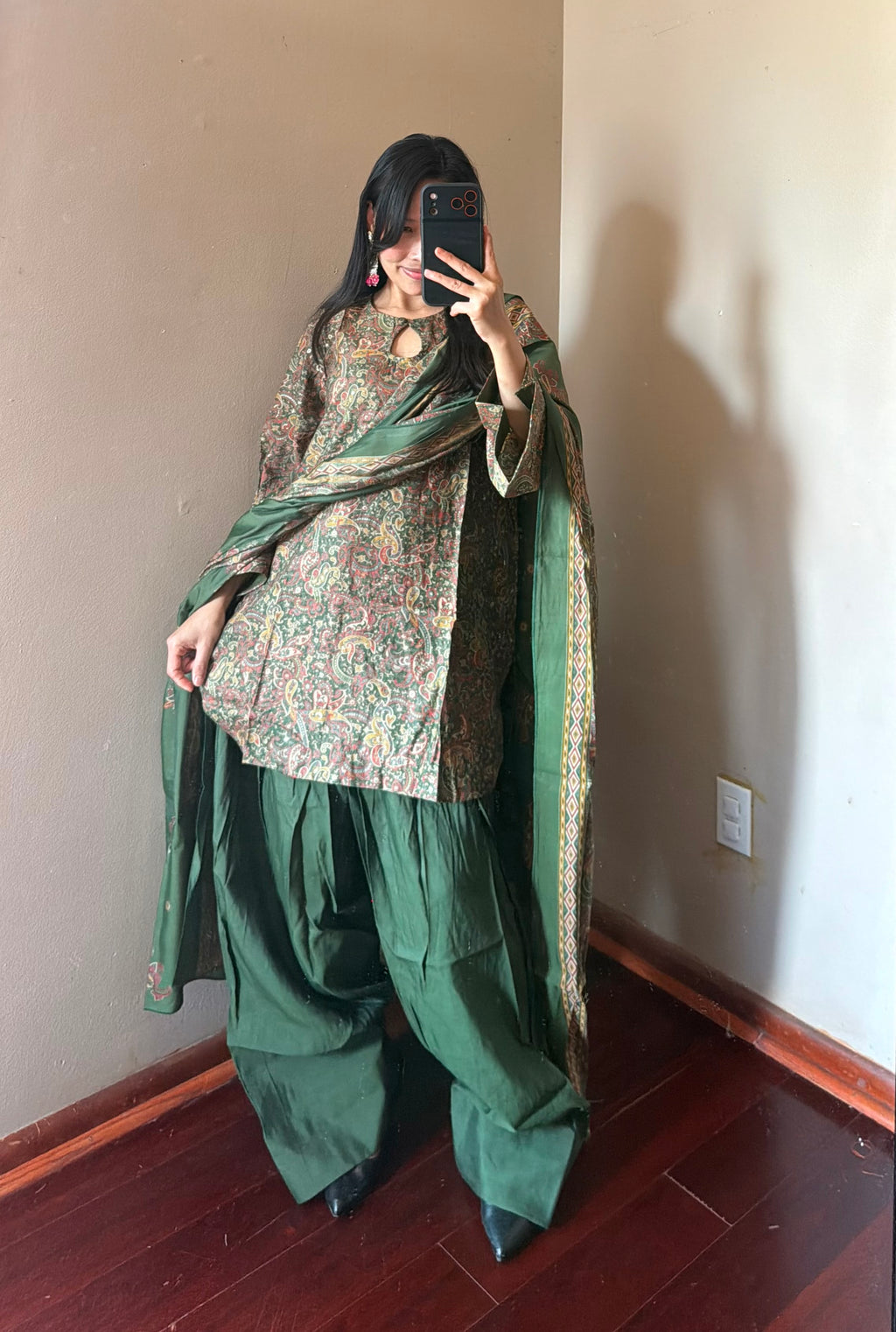 MUSLIN FARSHI SALWAR SET