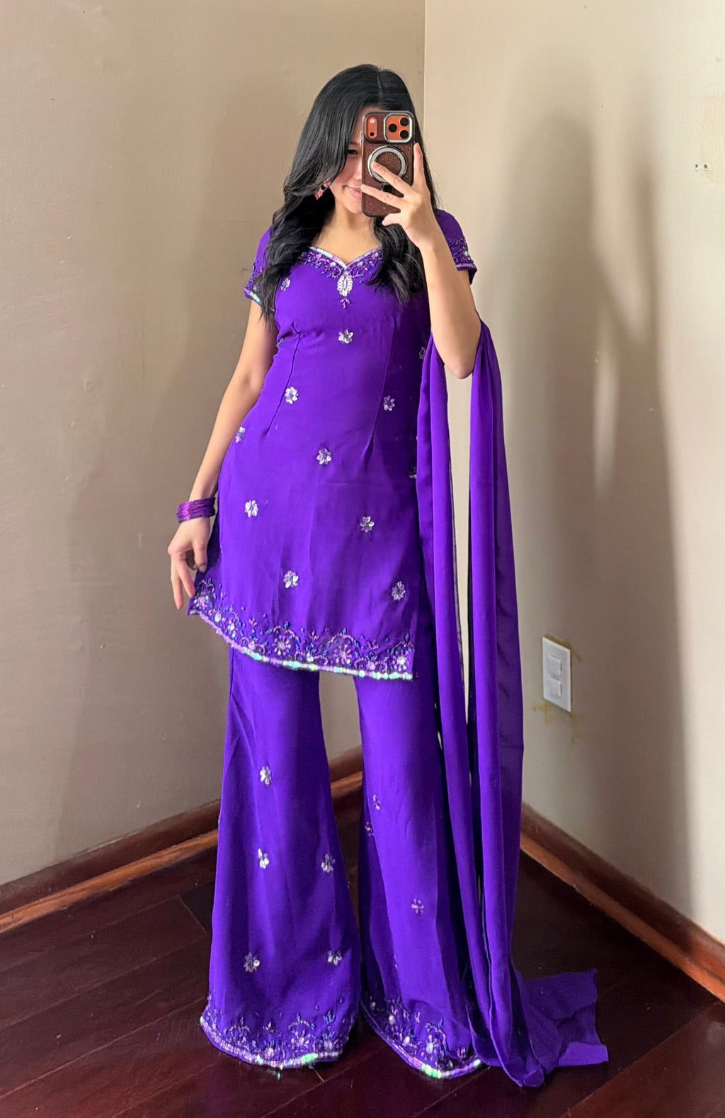 90s Handwork Kurta Set