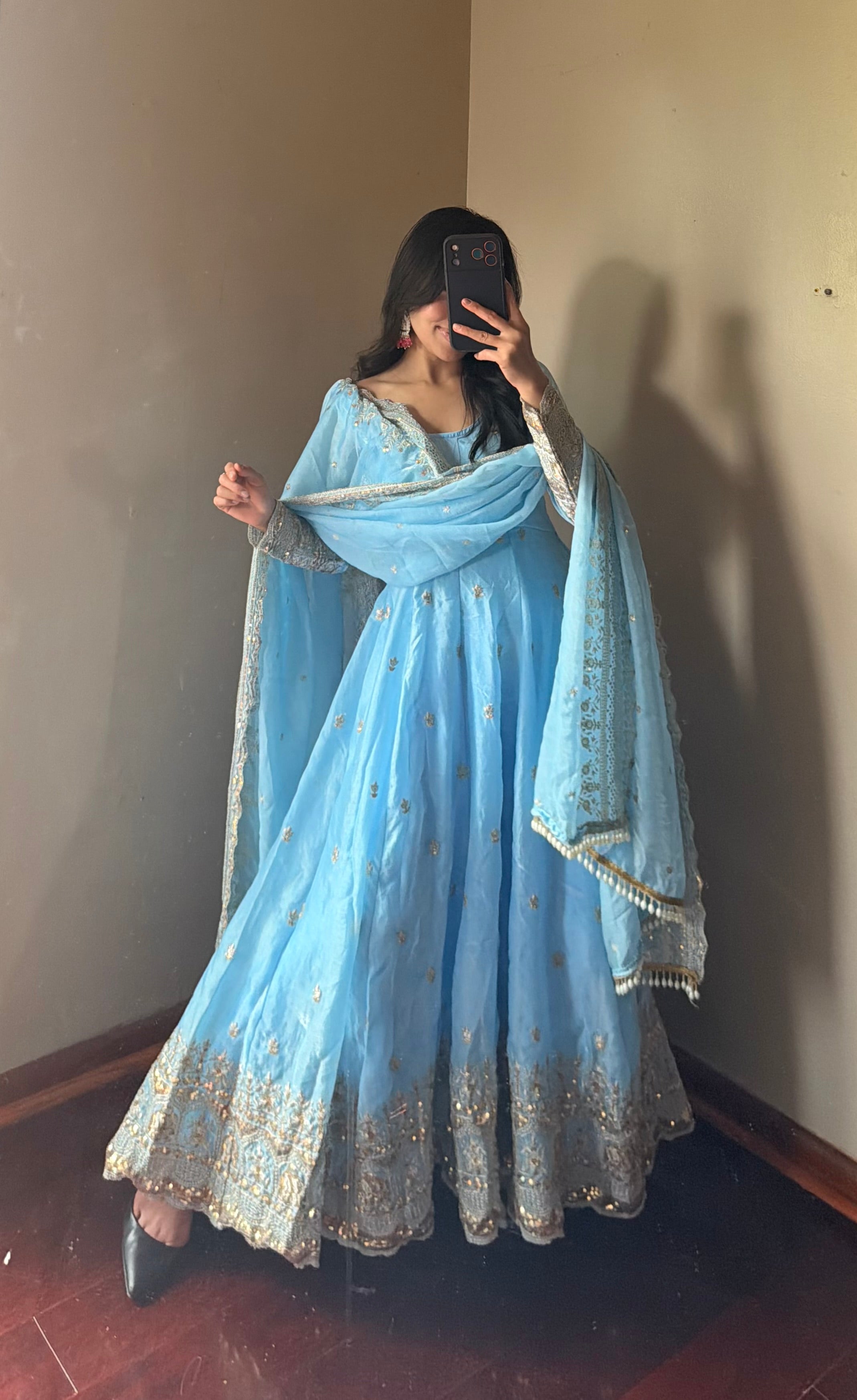 Fendi Anarkali set