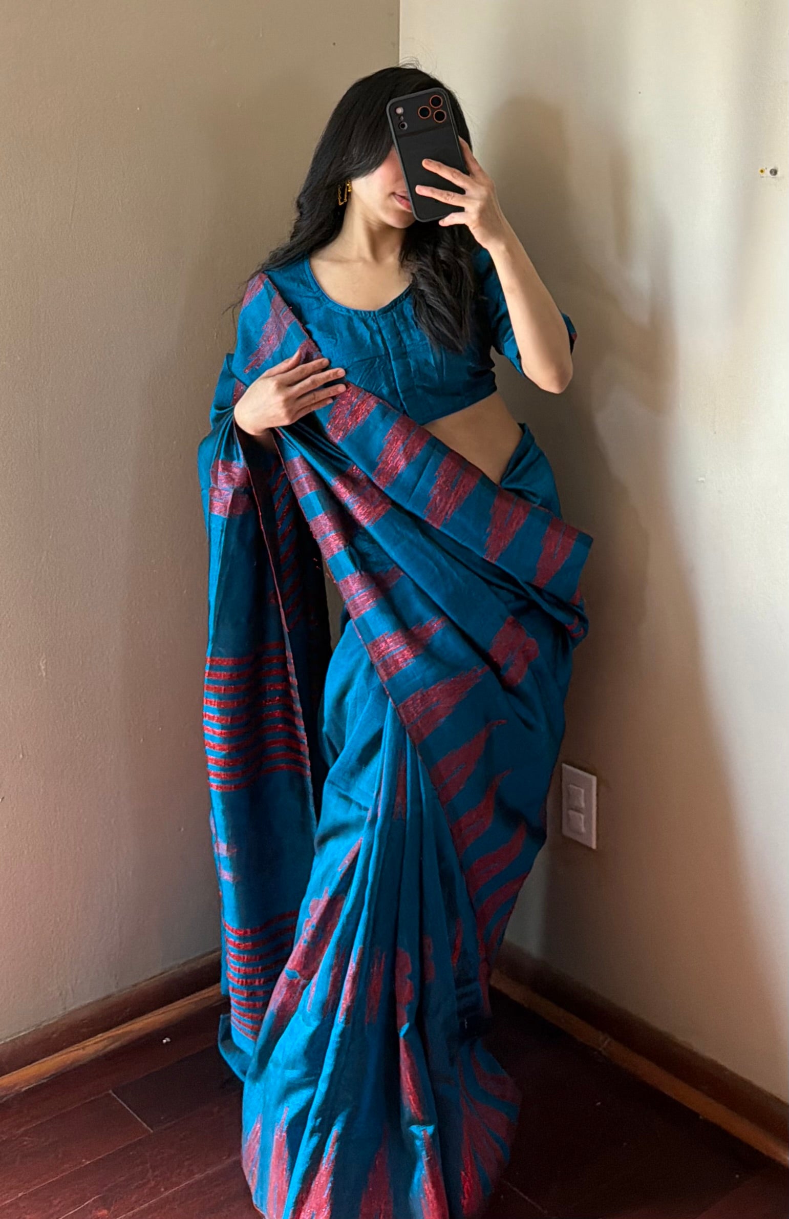 Pure Dhaka Saree set