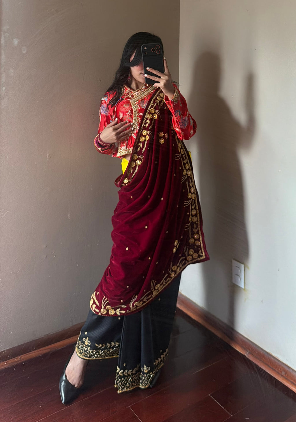 Traditional Gunau Choli