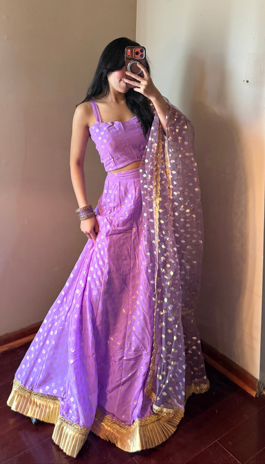 Light Purple Lehenga Set