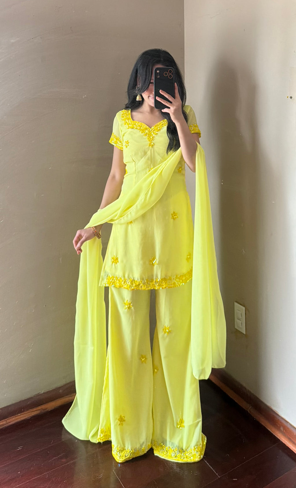 90s Handwork Kurta Set