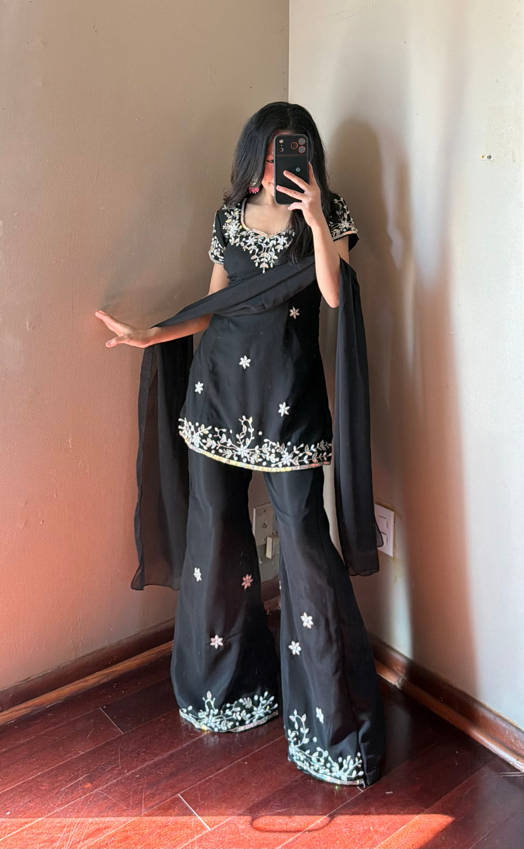 90s Handwork Kurta Suit