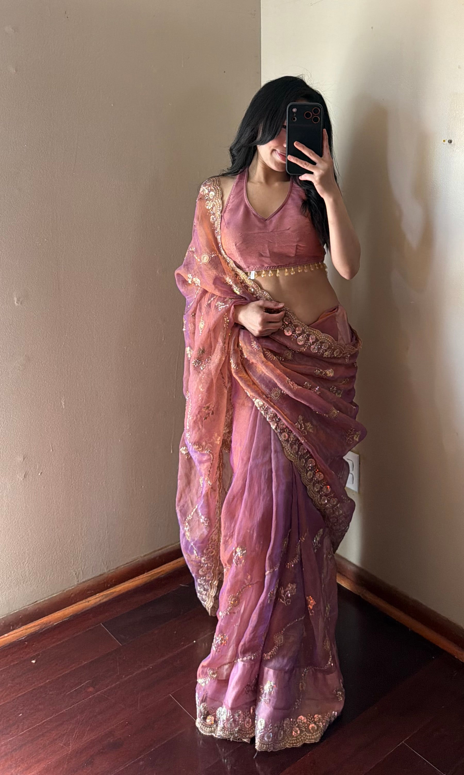 Fendy Silk Saree set