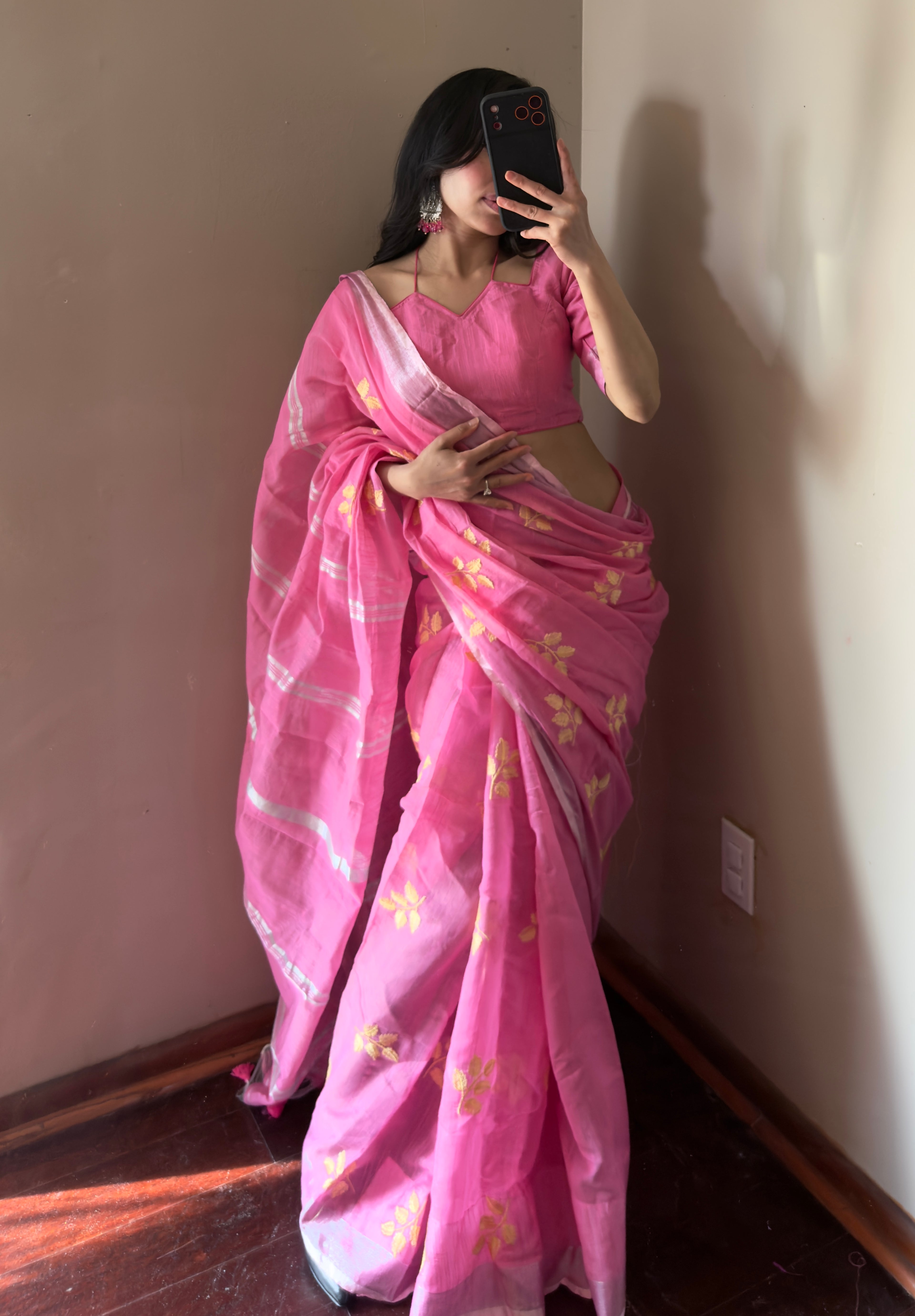Cotton Saree set