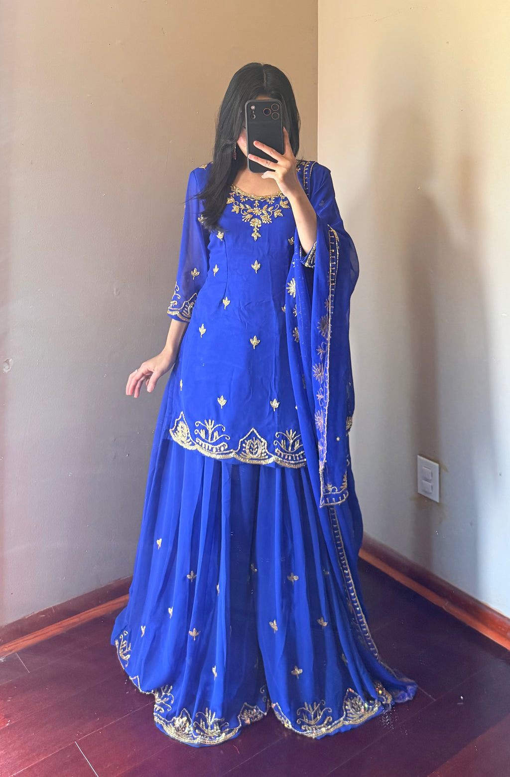 Heavy Handwork Kurta Set
